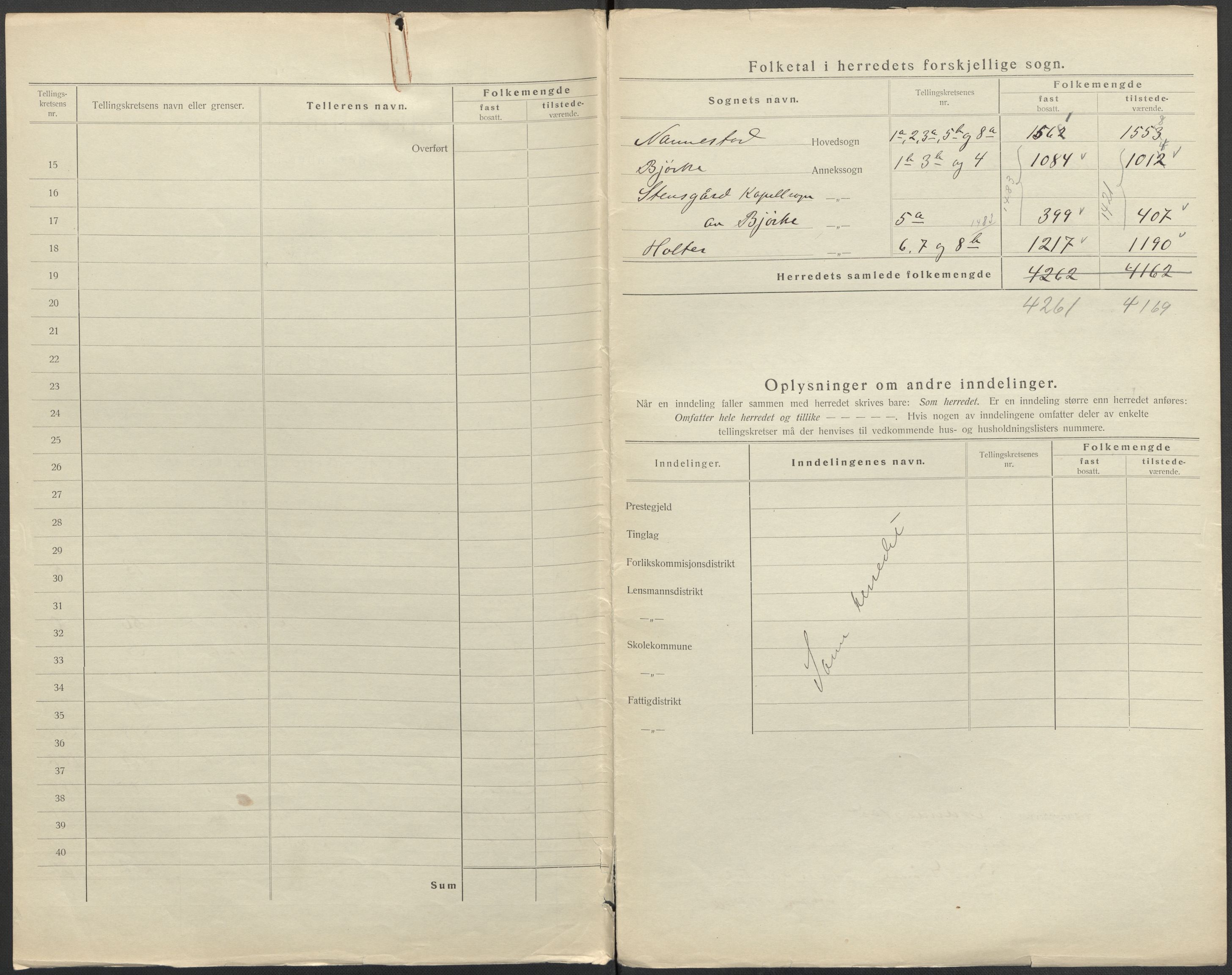 SAO, 1920 census for Nannestad, 1920, p. 3