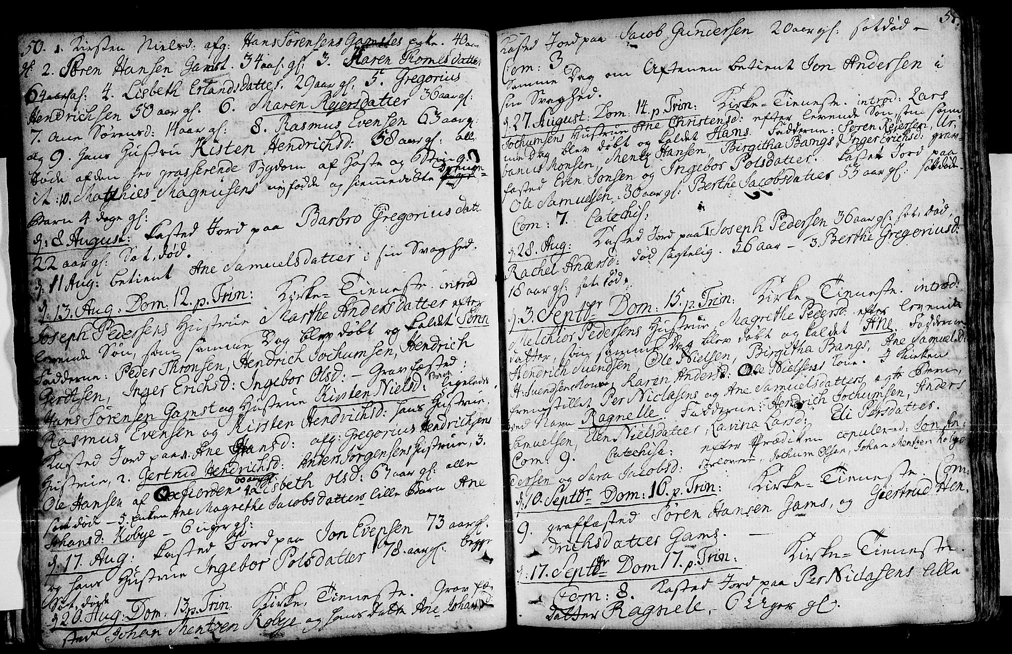 Loppa sokneprestkontor, SATØ/S-1339/H/Ha/L0001kirke: Parish register (official) no. 1 /1, 1753-1784, p. 50-51