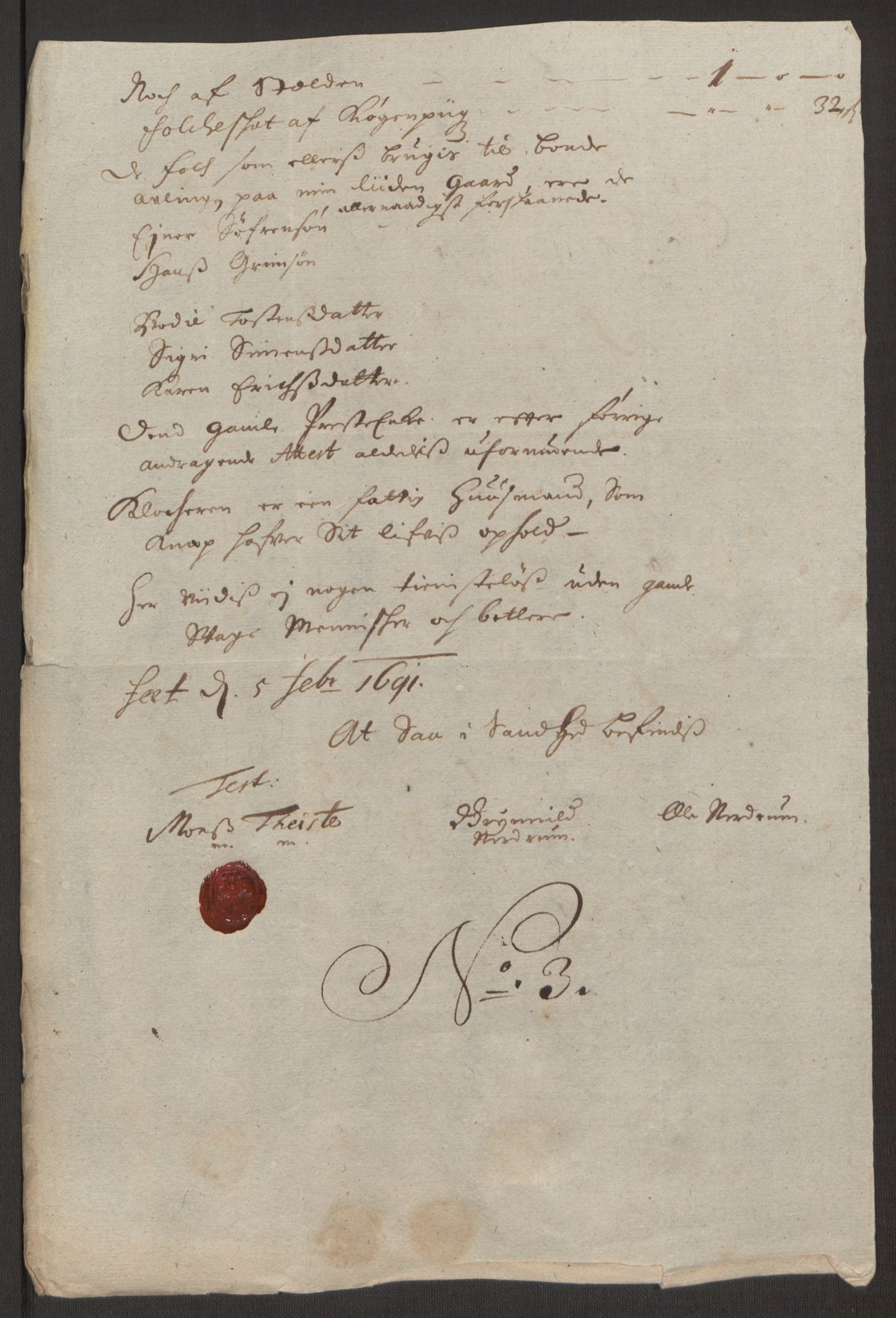 Rentekammeret inntil 1814, Reviderte regnskaper, Fogderegnskap, AV/RA-EA-4092/R11/L0575: Fogderegnskap Nedre Romerike, 1691, p. 146