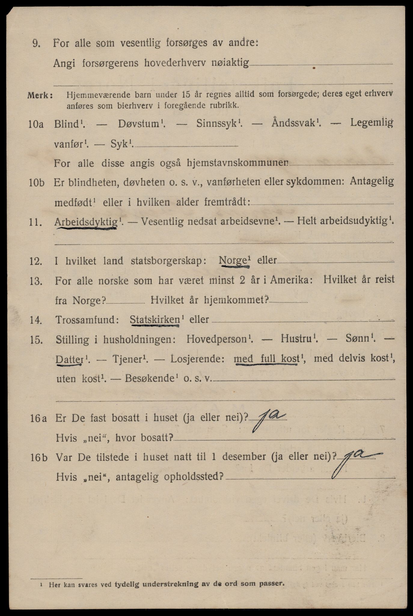 SAST, 1920 census for Stavanger, 1920, p. 76197