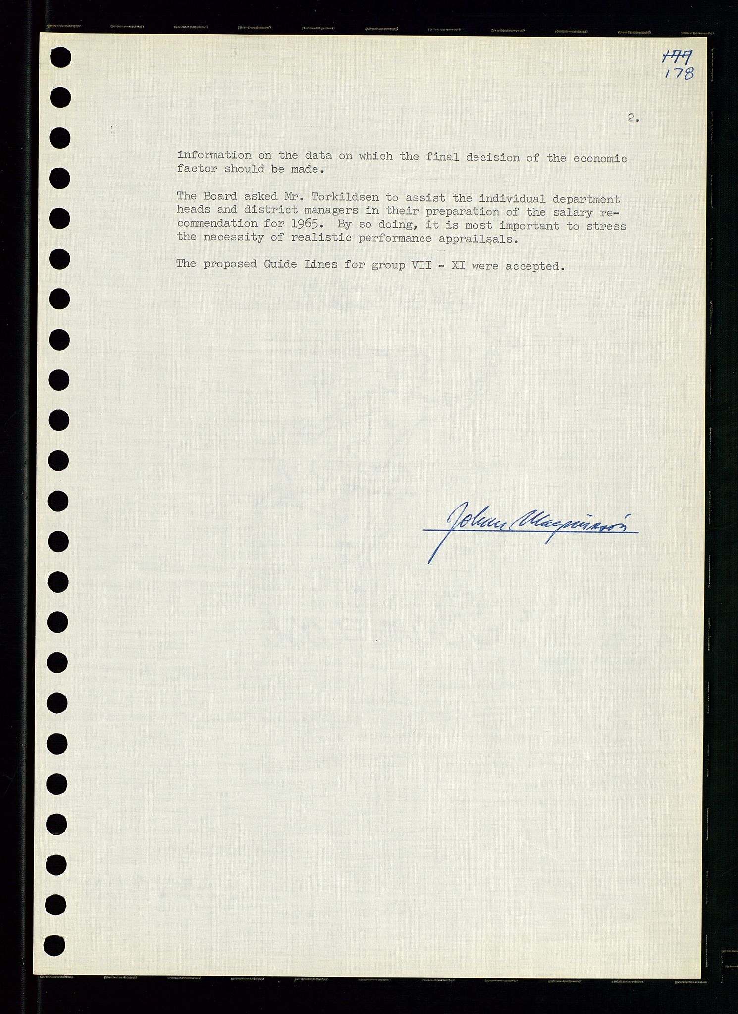 Pa 0982 - Esso Norge A/S, AV/SAST-A-100448/A/Aa/L0001/0004: Den administrerende direksjon Board minutes (styrereferater) / Den administrerende direksjon Board minutes (styrereferater), 1963-1964, p. 85