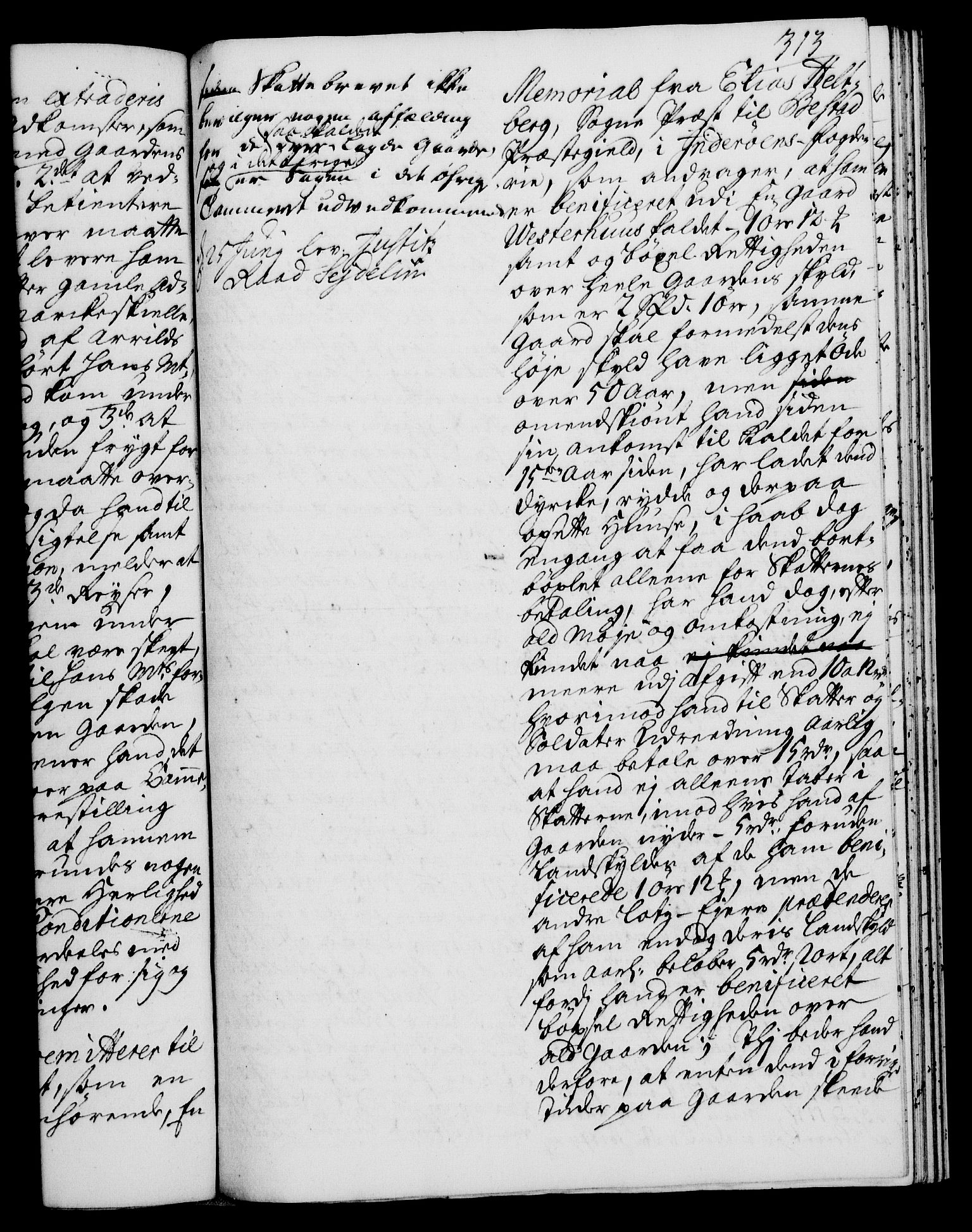 Rentekammeret, Kammerkanselliet, AV/RA-EA-3111/G/Gh/Gha/L0019: Norsk ekstraktmemorialprotokoll (merket RK 53.64), 1736-1737, p. 313