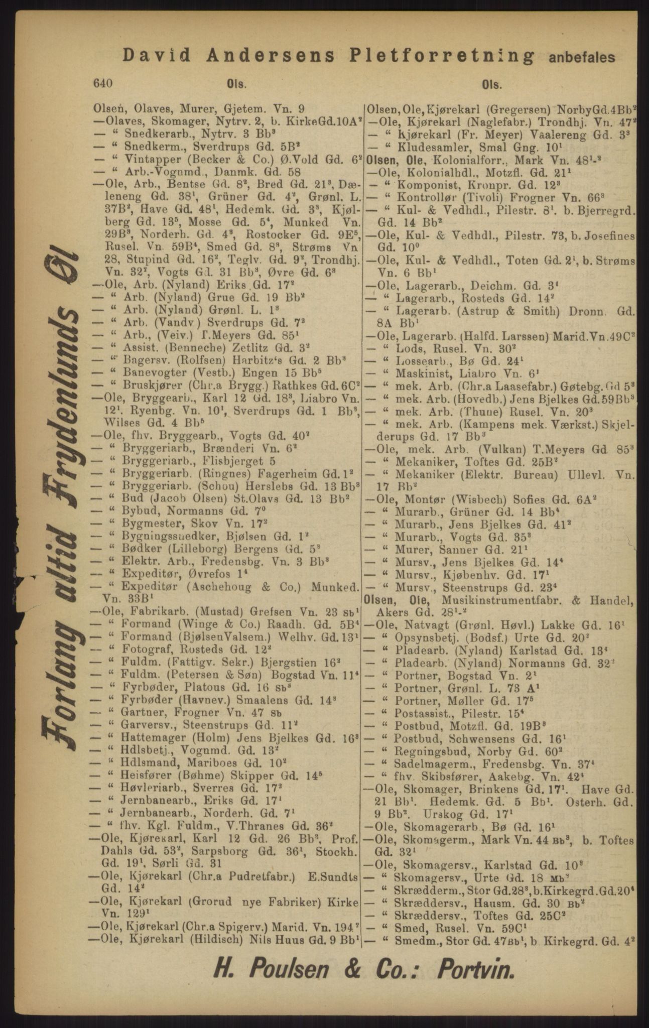 Kristiania/Oslo adressebok, PUBL/-, 1902, p. 640