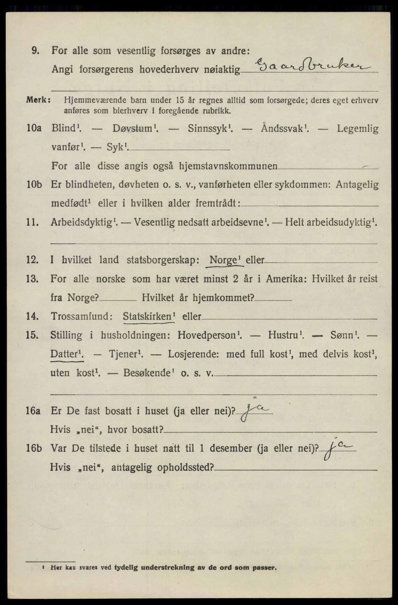 SAO, 1920 census for Ås, 1920, p. 6209