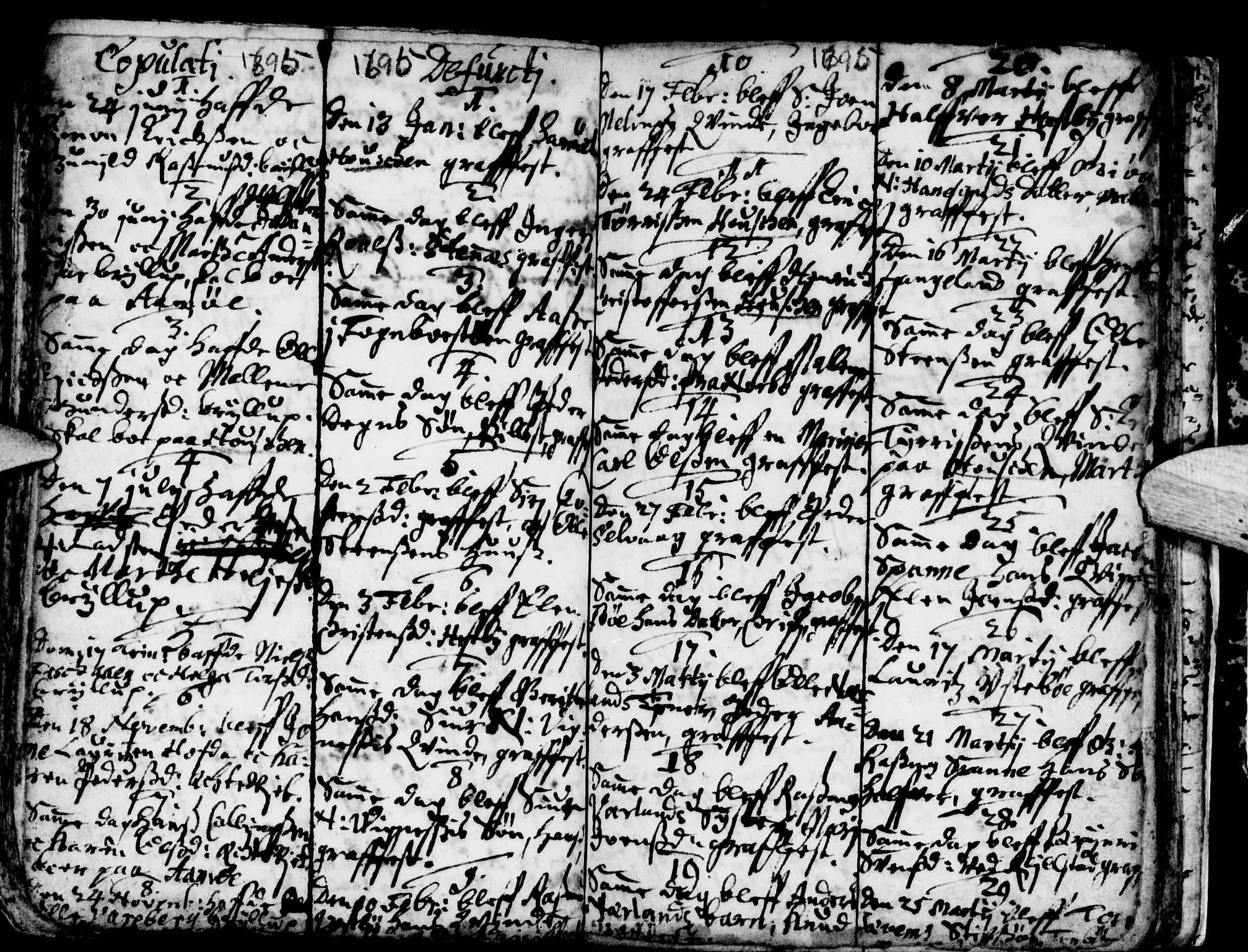 Finnøy sokneprestkontor, AV/SAST-A-101825/H/Ha/Haa/L0001: Parish register (official) no. A 1, 1672-1708