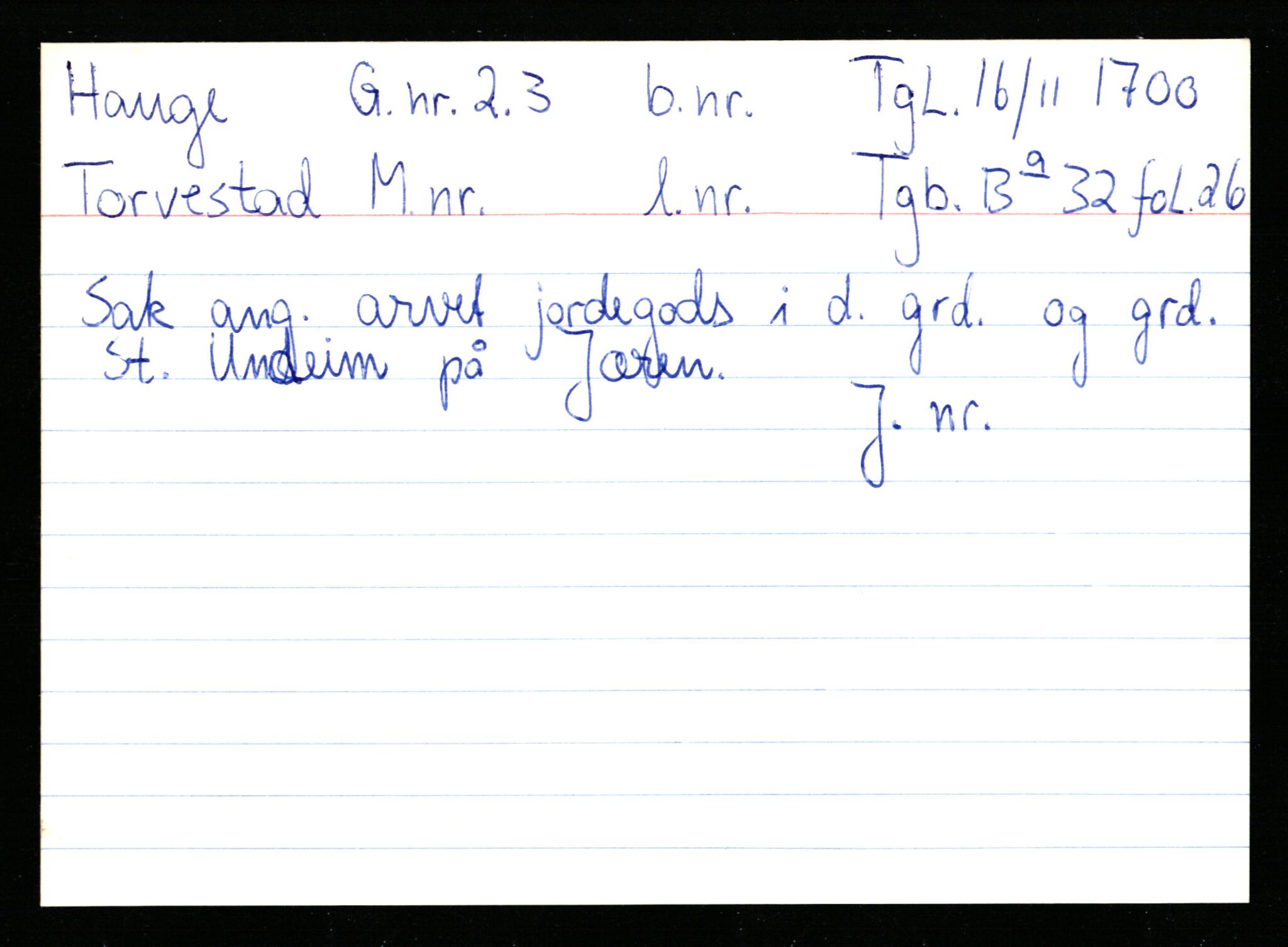 Statsarkivet i Stavanger, AV/SAST-A-101971/03/Y/Ym/L0021: Åstedskort sortert etter gårdsnavn: Hauge - Haukås, 1600-1950, p. 297