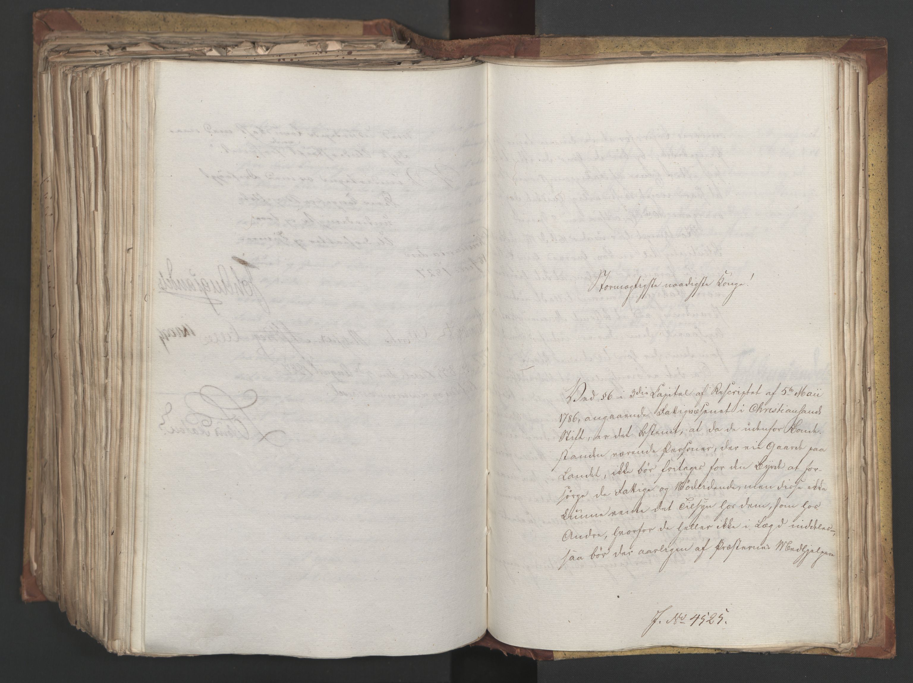 Statsrådsavdelingen i Stockholm, AV/RA-S-1003/D/Da/L0051: Regjeringsinnstillinger nr. 4310-4565, 1827, p. 558