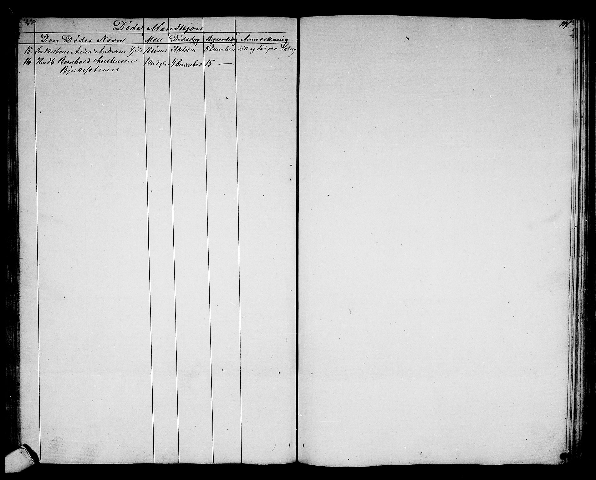 Hole kirkebøker, AV/SAKO-A-228/G/Ga/L0002: Parish register (copy) no. I 2, 1842-1878, p. 107