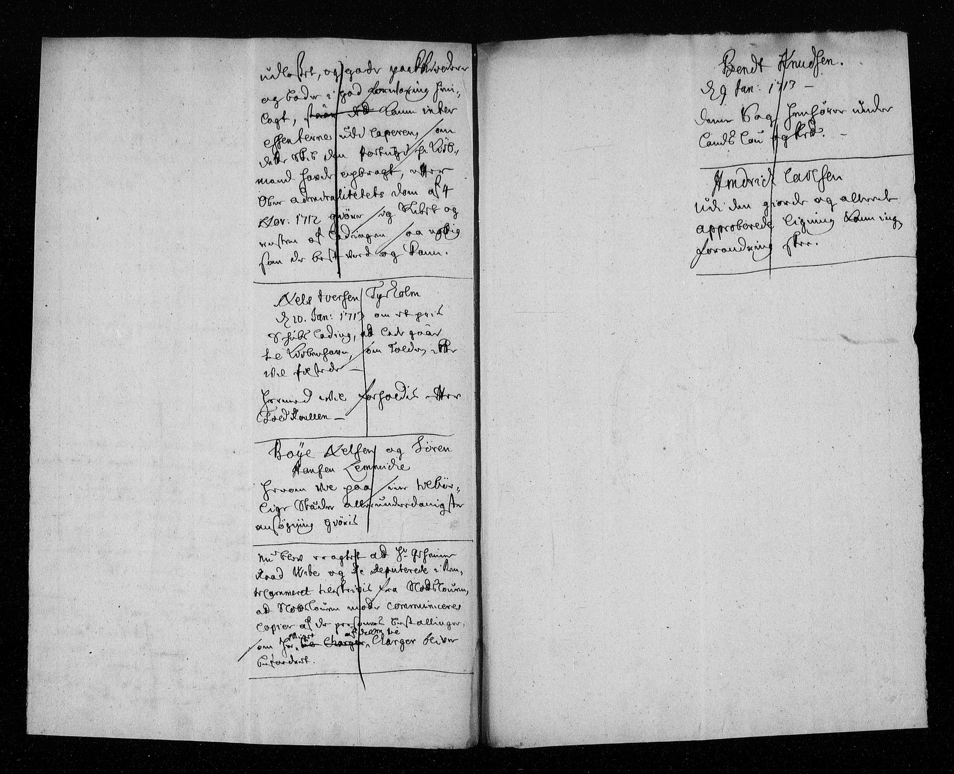 Stattholderembetet 1572-1771, AV/RA-EA-2870/Aa/L0005: Konsept til voteringsprotokoll, 1713, p. 7