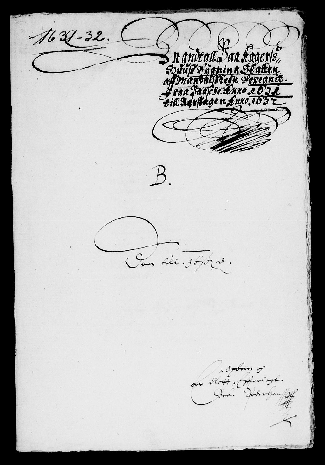 Rentekammeret inntil 1814, Reviderte regnskaper, Lensregnskaper, AV/RA-EA-5023/R/Rb/Rbq/L0021: Nedenes len. Mandals len. Råbyggelag., 1631-1633