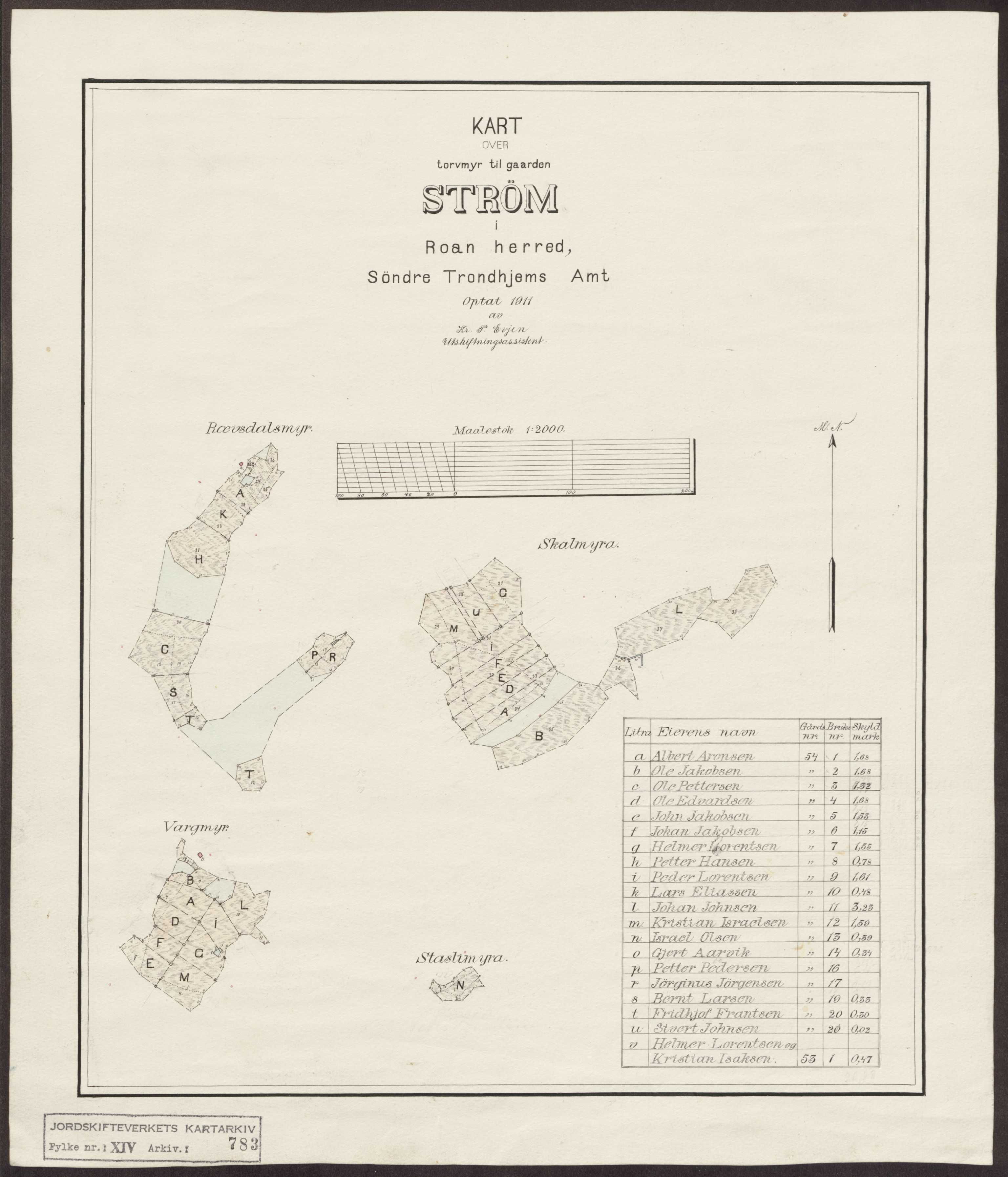 Jordskifteverkets kartarkiv, AV/RA-S-3929/T, 1859-1988, p. 1193