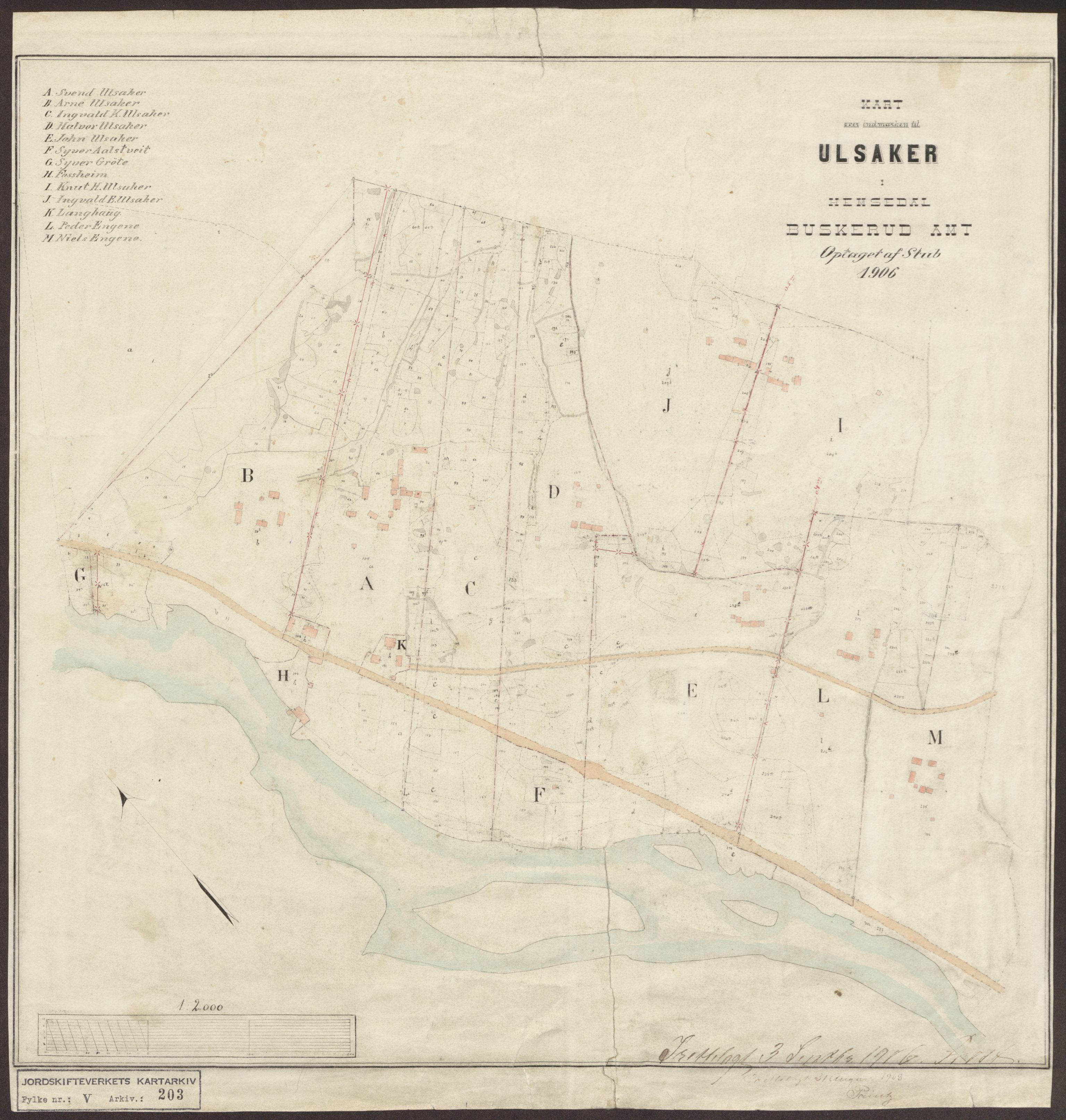 Jordskifteverkets kartarkiv, AV/RA-S-3929/T, 1859-1988, p. 292