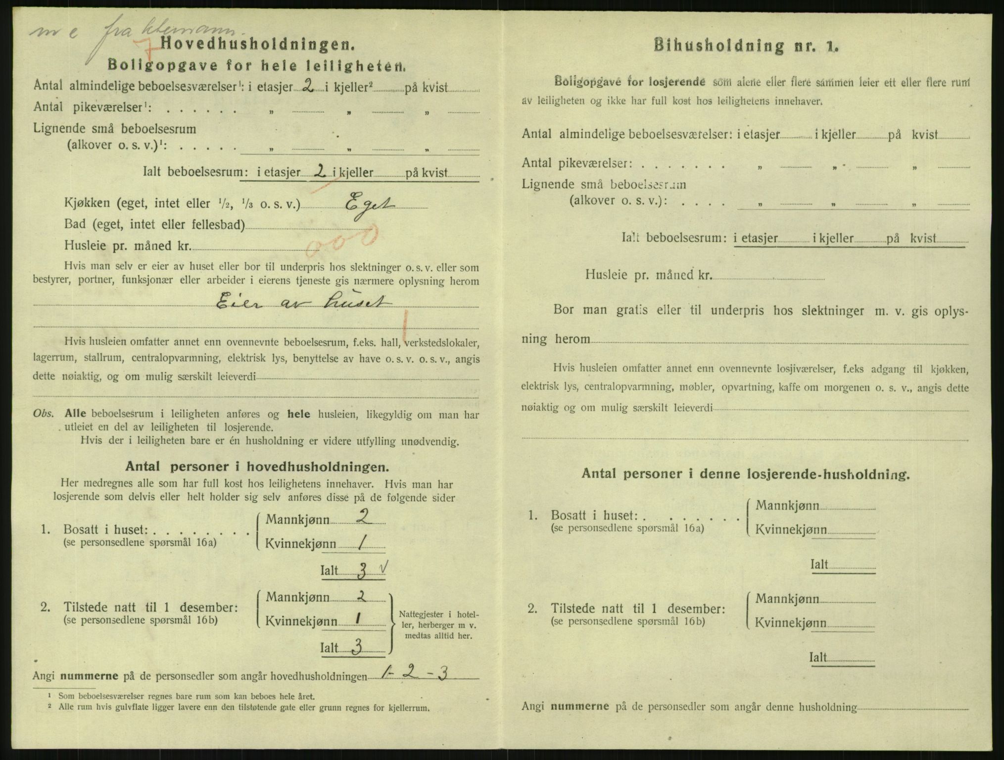 SAKO, 1920 census for Svelvik, 1920, p. 1120