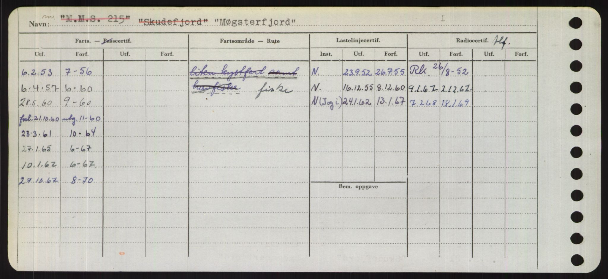 Sjøfartsdirektoratet med forløpere, Skipsmålingen, AV/RA-S-1627/H/Hd/L0025: Fartøy, Min-Mås, p. 458