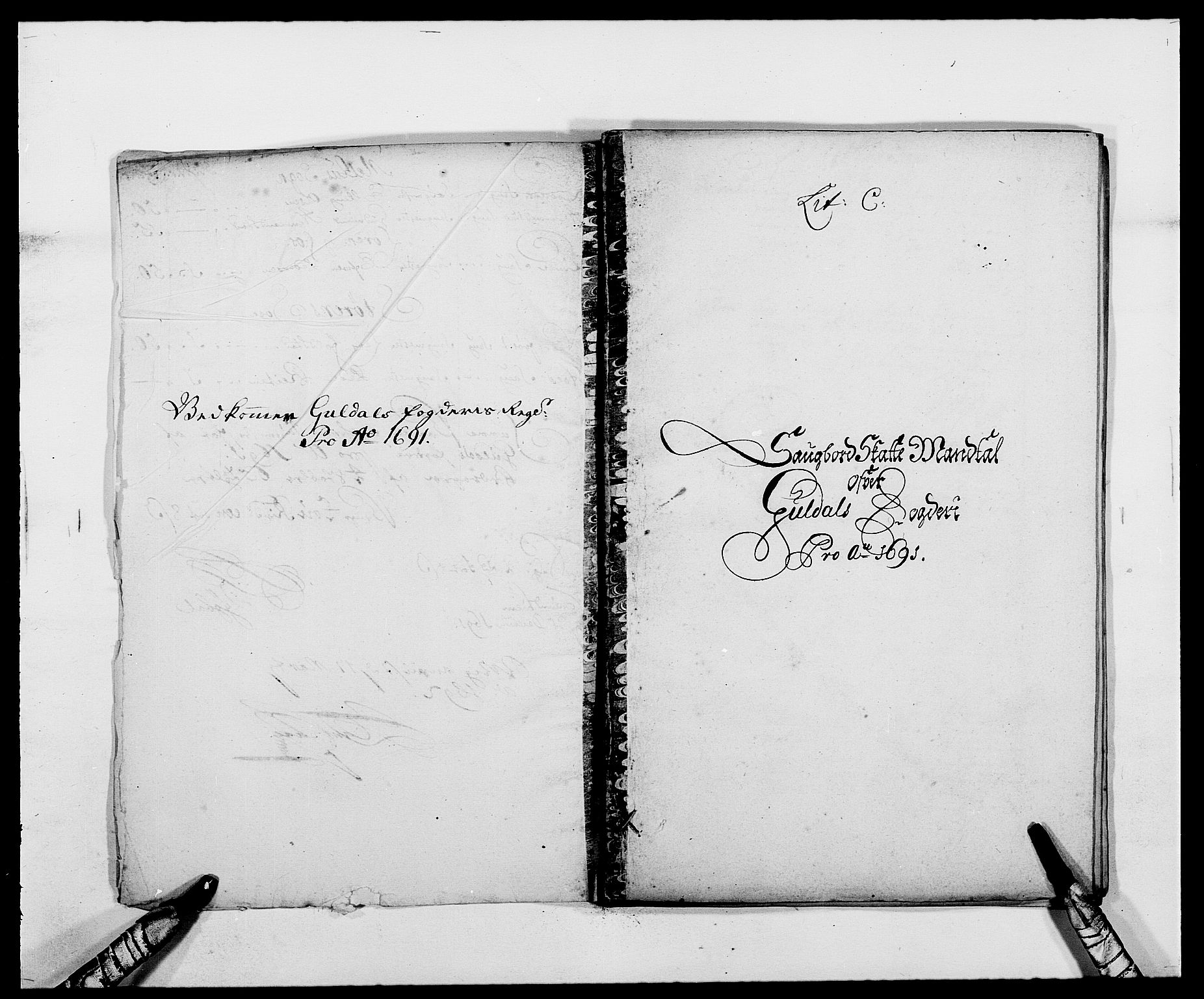 Rentekammeret inntil 1814, Reviderte regnskaper, Fogderegnskap, AV/RA-EA-4092/R59/L3941: Fogderegnskap Gauldal, 1691, p. 63