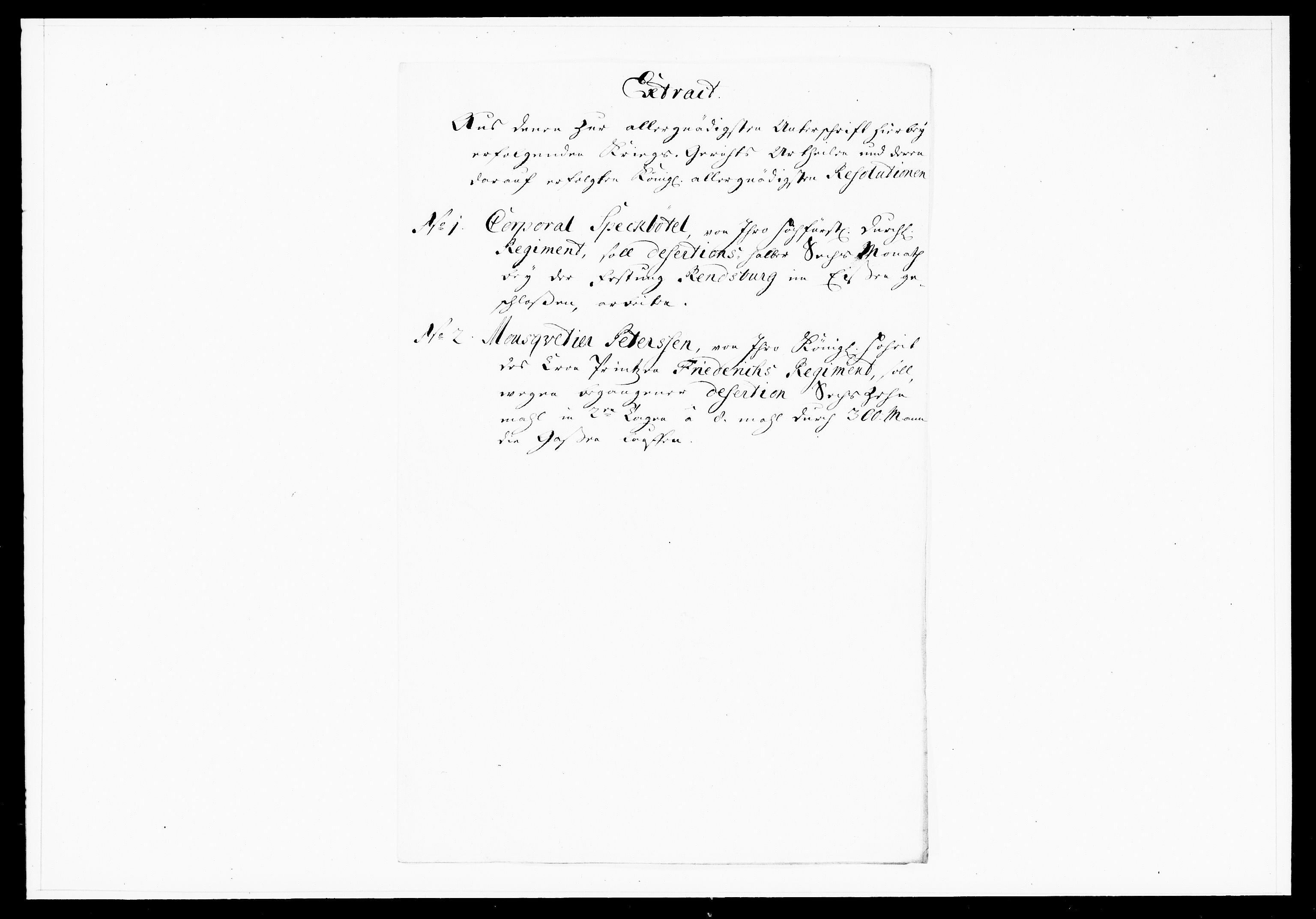 Krigskollegiet, Krigskancelliet, DRA/A-0006/-/1103-1107: Refererede sager, 1732, p. 148