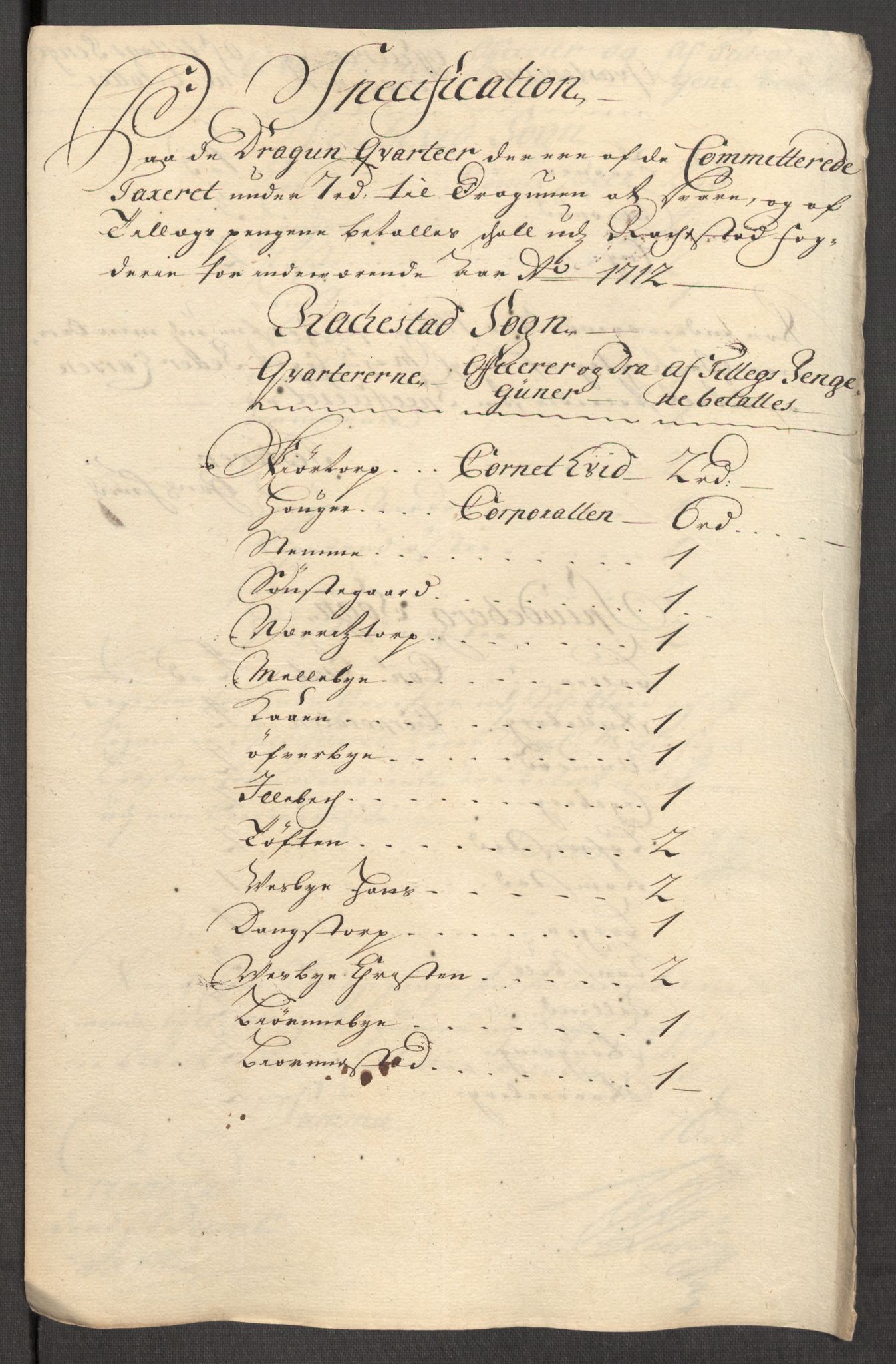 Rentekammeret inntil 1814, Reviderte regnskaper, Fogderegnskap, RA/EA-4092/R07/L0305: Fogderegnskap Rakkestad, Heggen og Frøland, 1712, p. 380