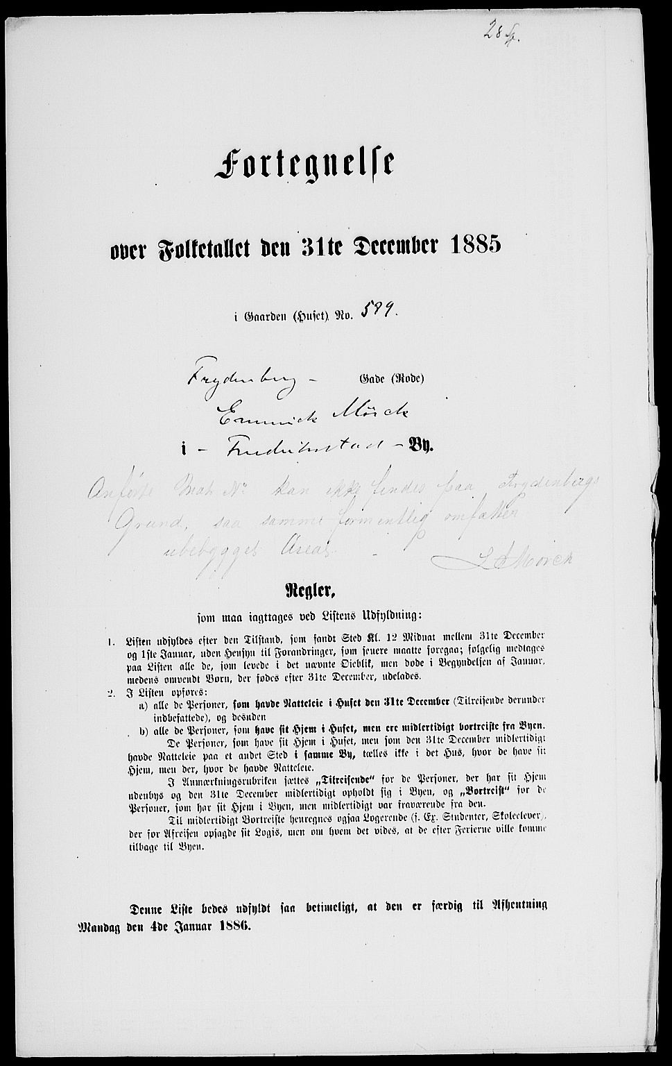 RA, 1885 census for 0103 Fredrikstad, 1885, p. 1628