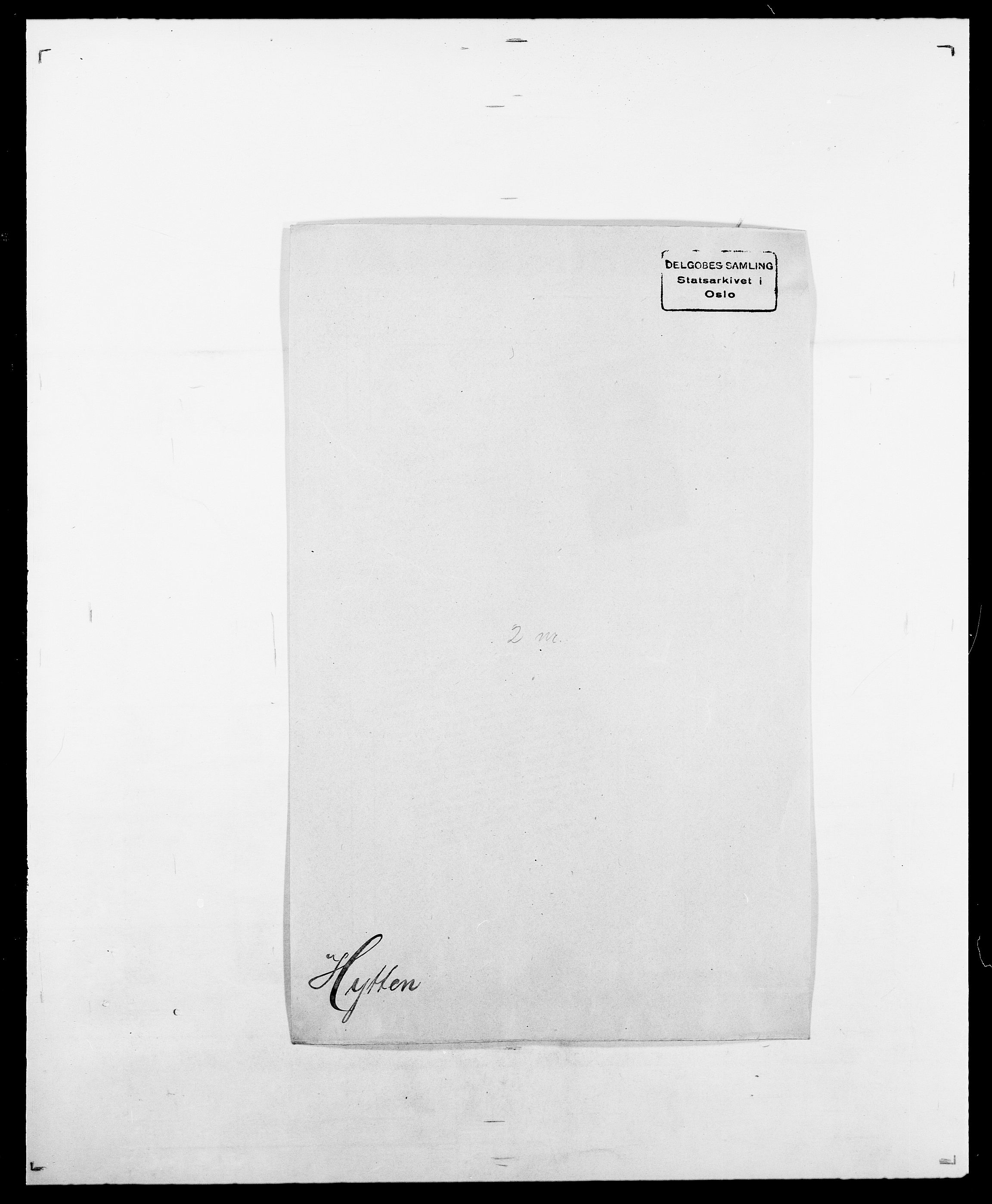 Delgobe, Charles Antoine - samling, SAO/PAO-0038/D/Da/L0019: van der Hude - Joys, p. 300