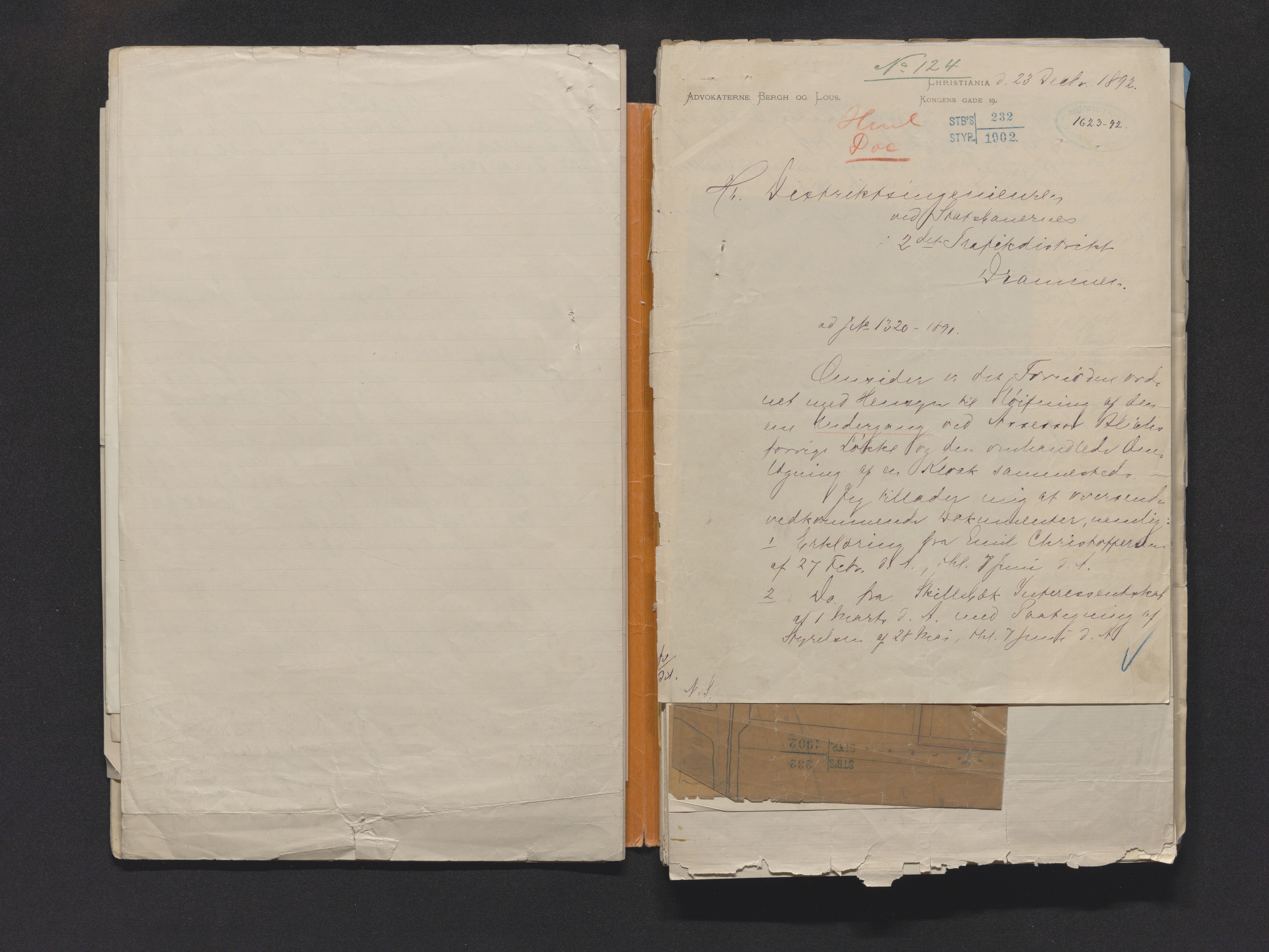 Norges Statsbaner Drammen distrikt (NSB), AV/SAKO-A-30/F/Fe/Fee/L0001: Planoverganger og underganger Drammenbanen, Randsfjordbanen, Numedalsbanen og Sørlandsbanen, 1871-1989, p. 19
