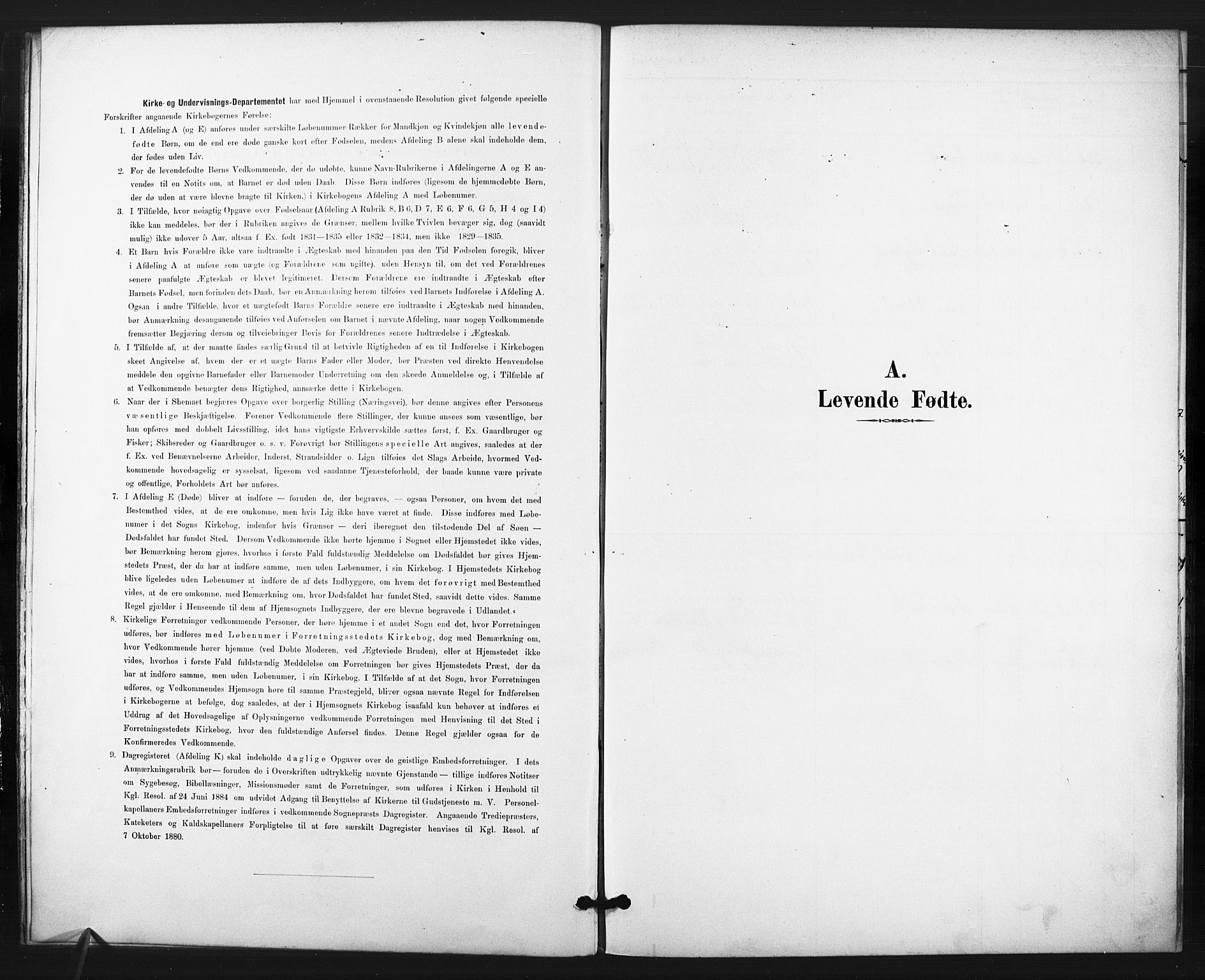 Trefoldighet prestekontor Kirkebøker, SAO/A-10882/F/Fg/L0001: Parish register (official) no. VII 1, 1892-1923
