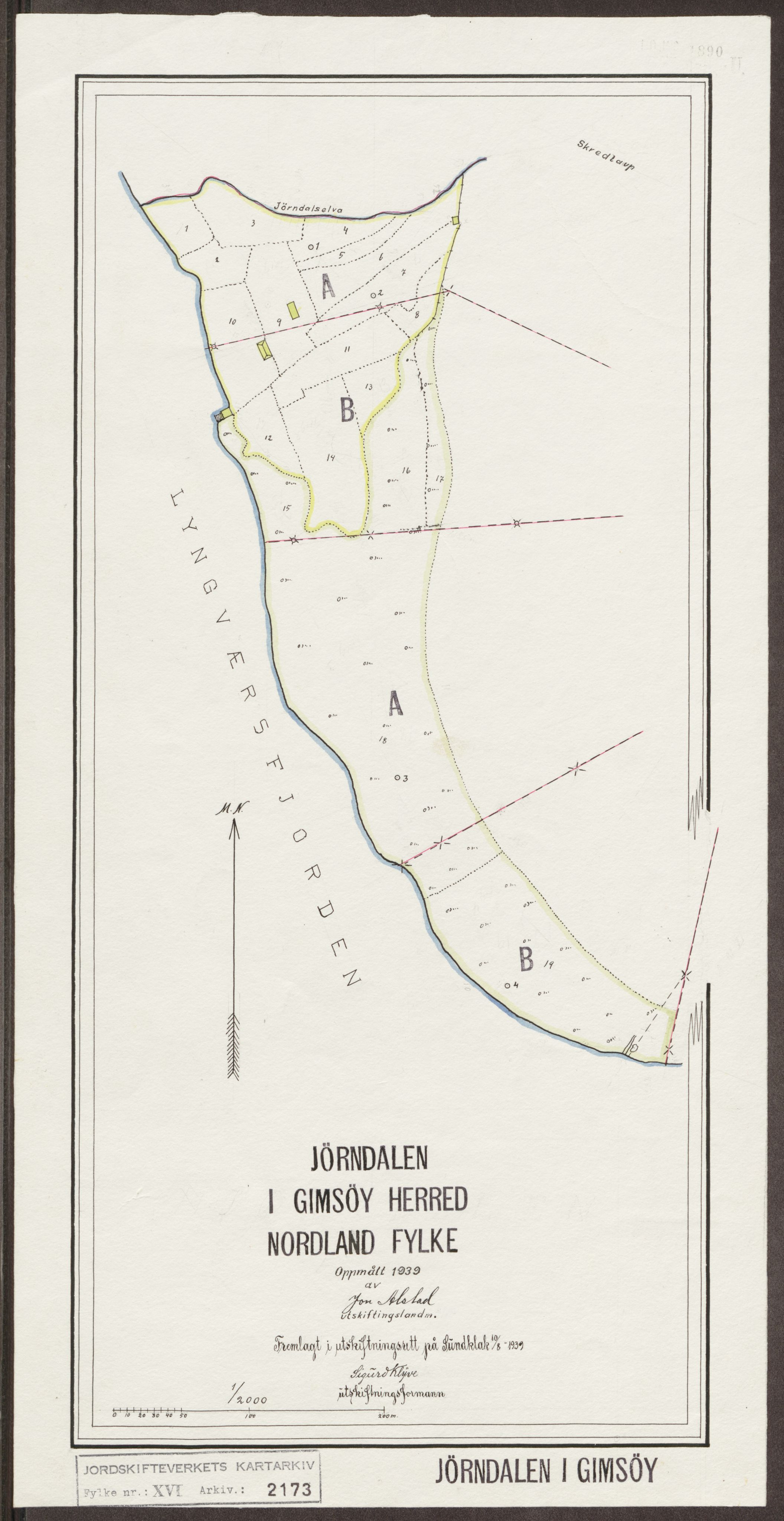 Jordskifteverkets kartarkiv, RA/S-3929/T, 1859-1988, p. 2678