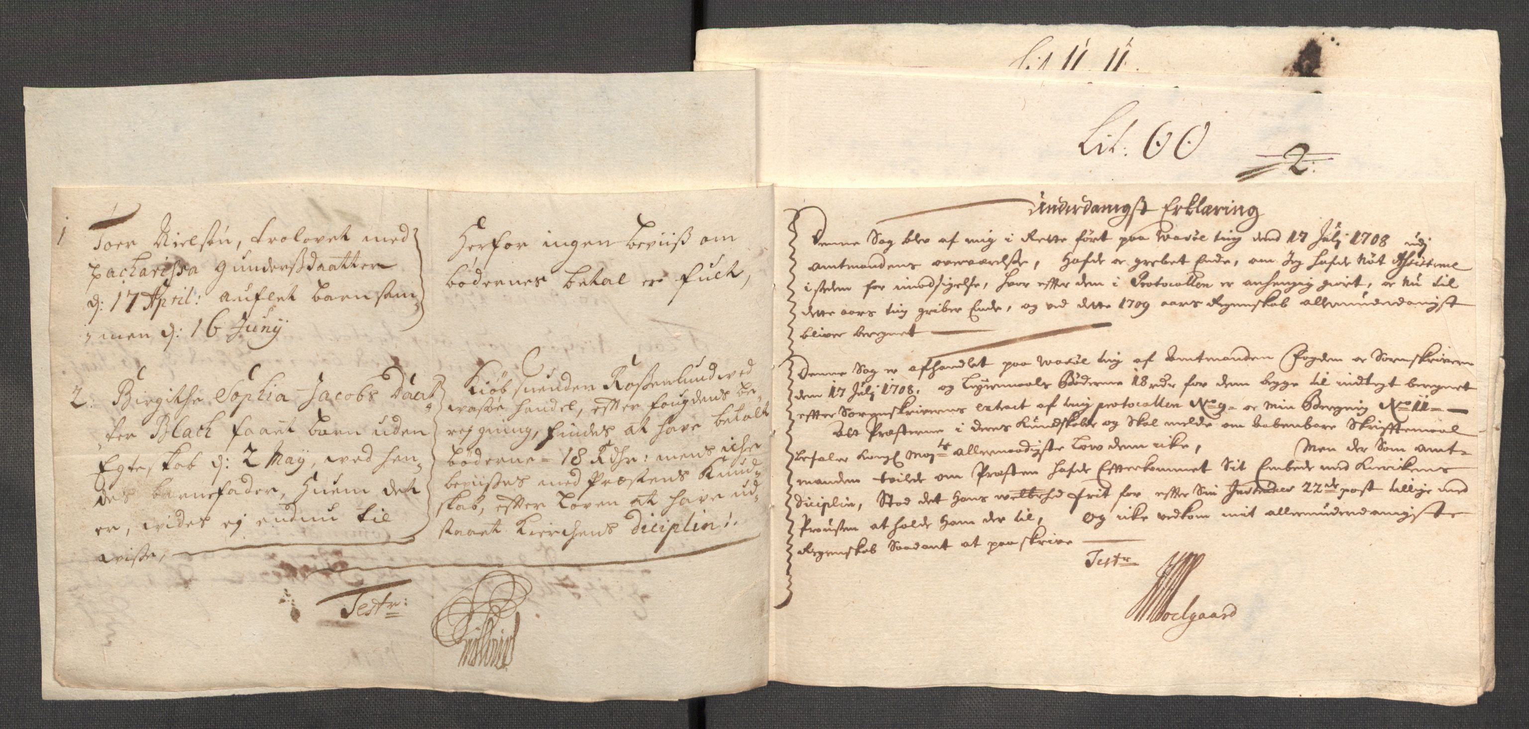 Rentekammeret inntil 1814, Reviderte regnskaper, Fogderegnskap, AV/RA-EA-4092/R69/L4854: Fogderegnskap Finnmark/Vardøhus, 1707-1708, p. 212