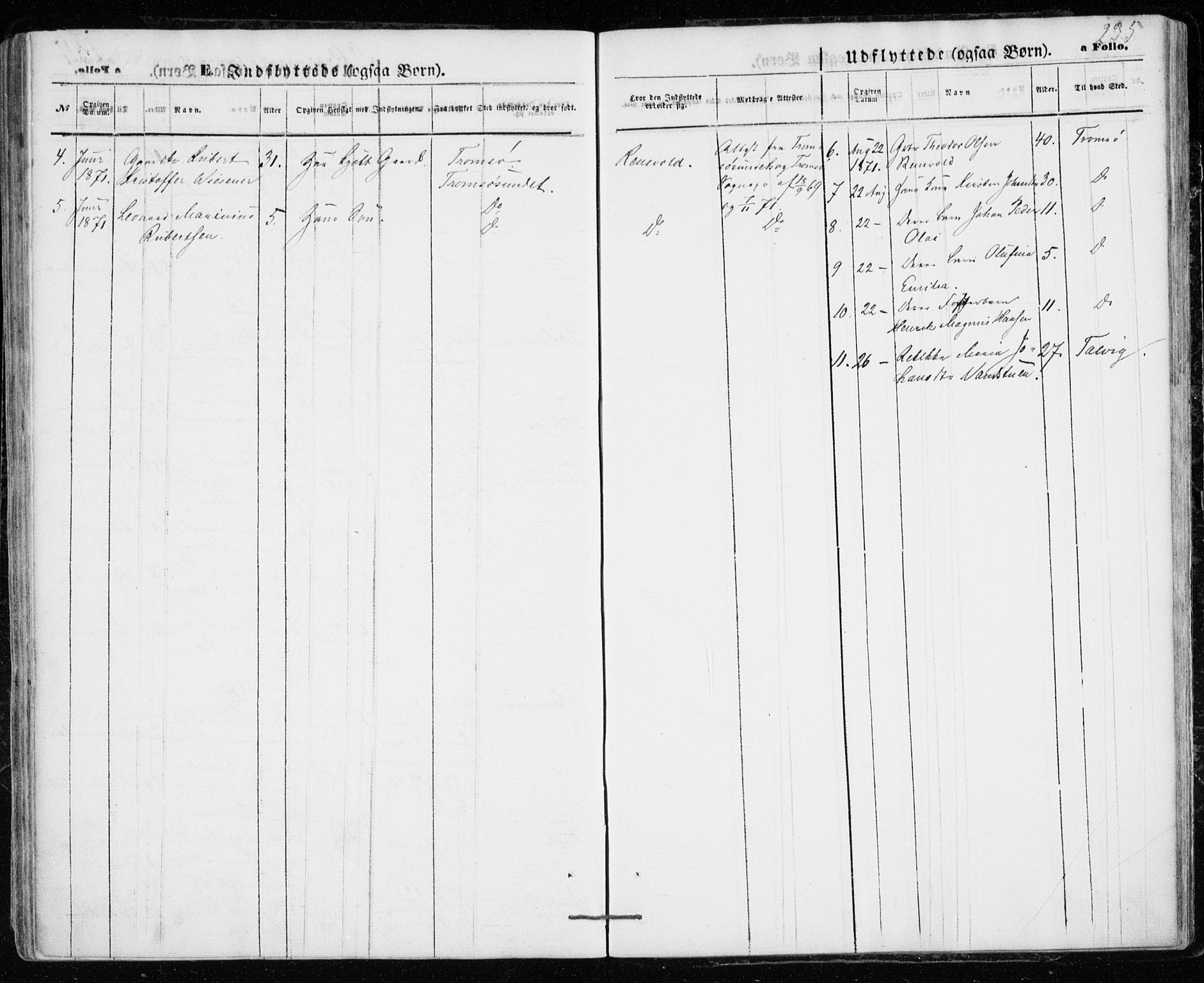 Karlsøy sokneprestembete, SATØ/S-1299/H/Ha/Haa/L0004kirke: Parish register (official) no. 4, 1861-1871, p. 235