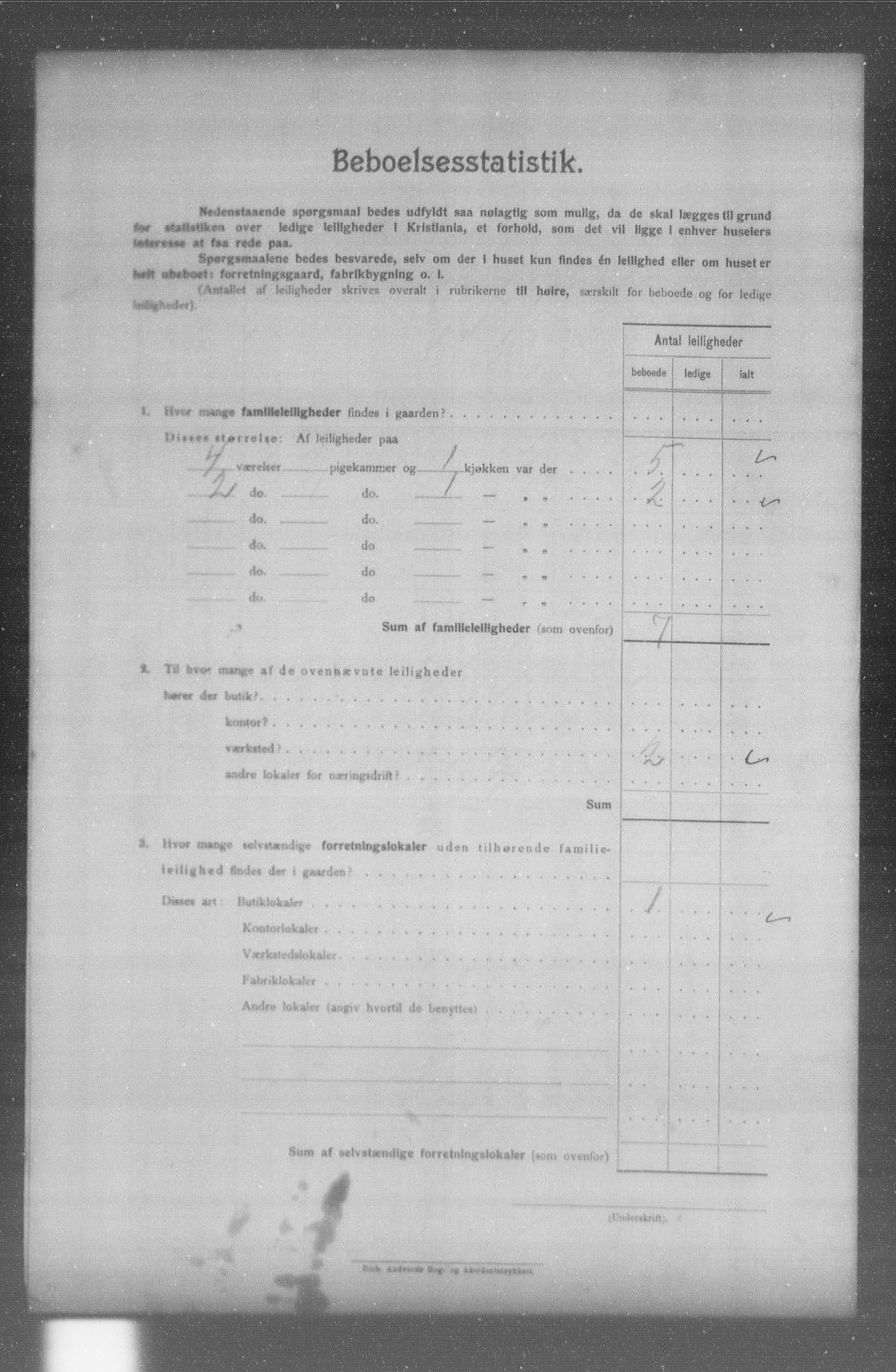 OBA, Municipal Census 1904 for Kristiania, 1904, p. 9532