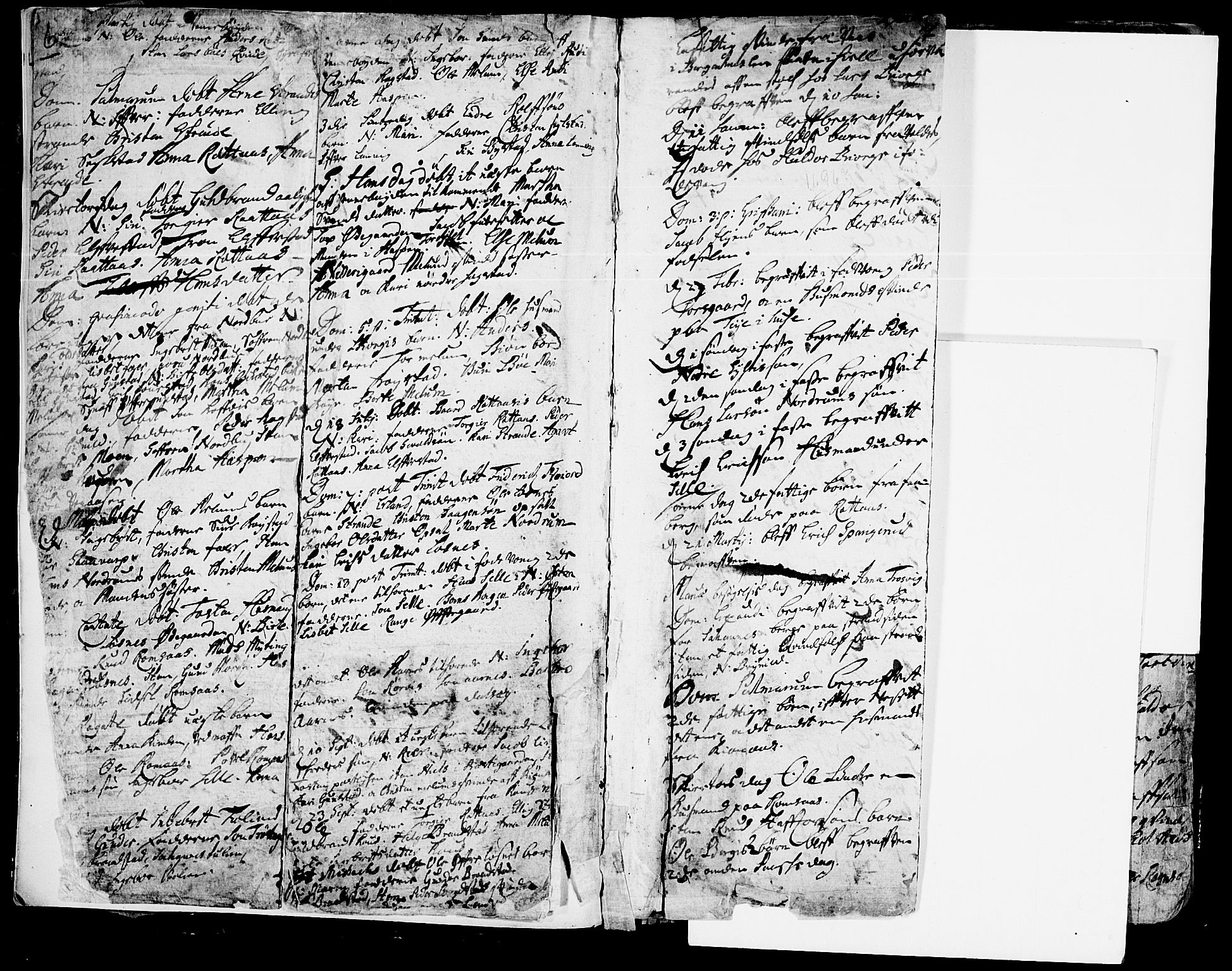 Ringebu prestekontor, AV/SAH-PREST-082/H/Ha/Haa/L0001: Parish register (official) no. 1, 1696-1733, p. 6-7