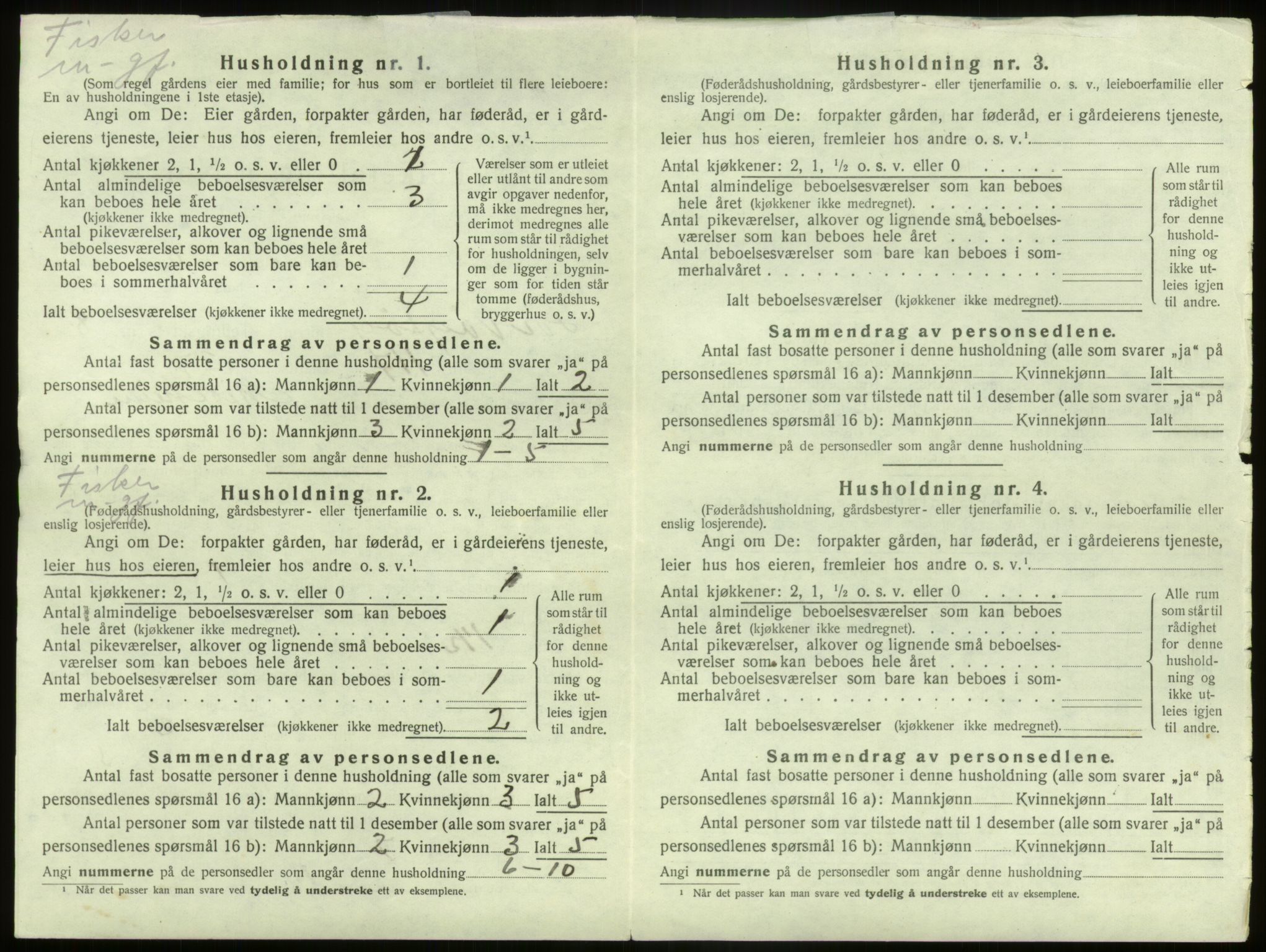 SAB, 1920 census for Sør-Vågsøy, 1920, p. 575