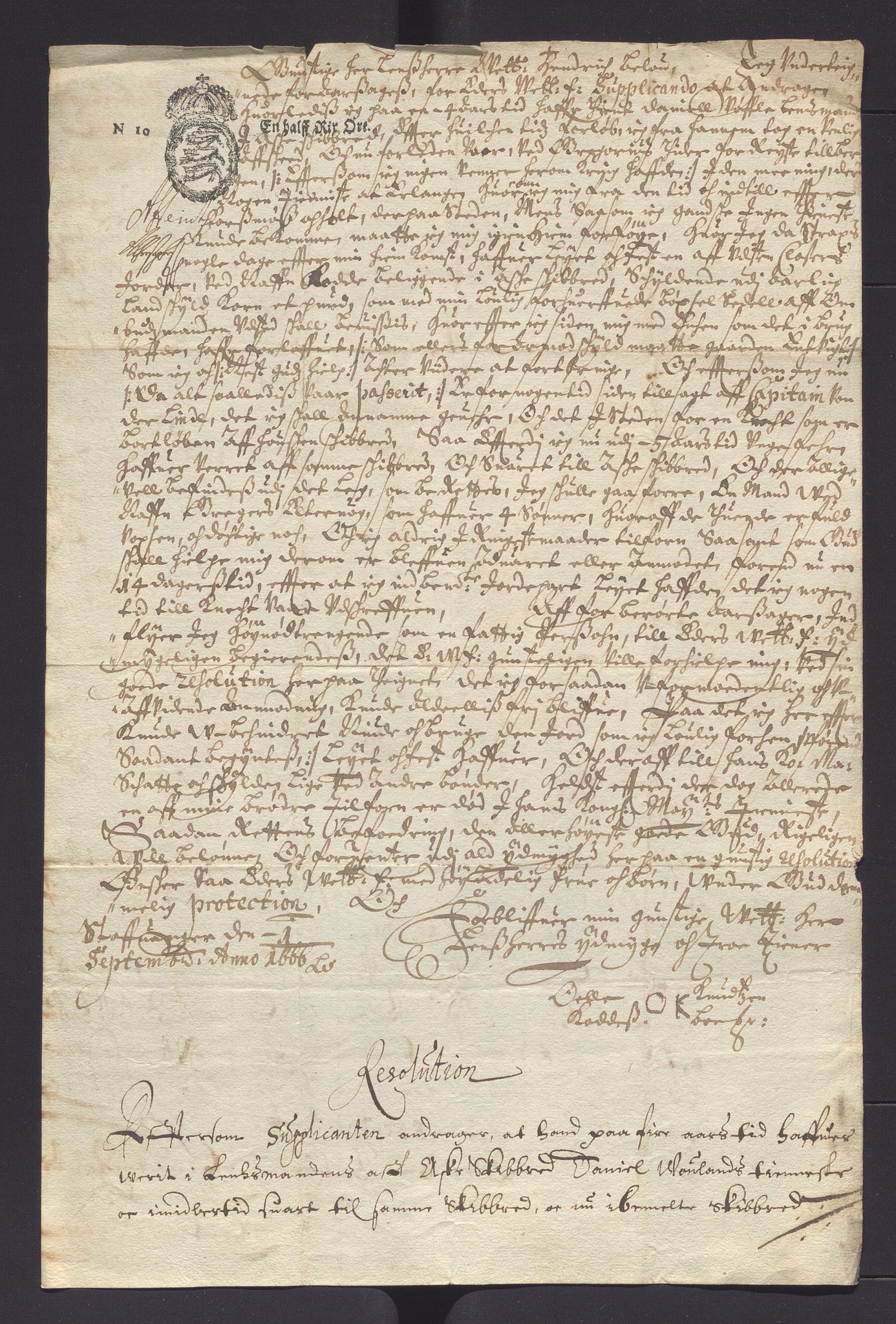 Stavanger len, AV/SAST-A-101870/Ob/L0040: Diverse, 1666-1667, p. 4