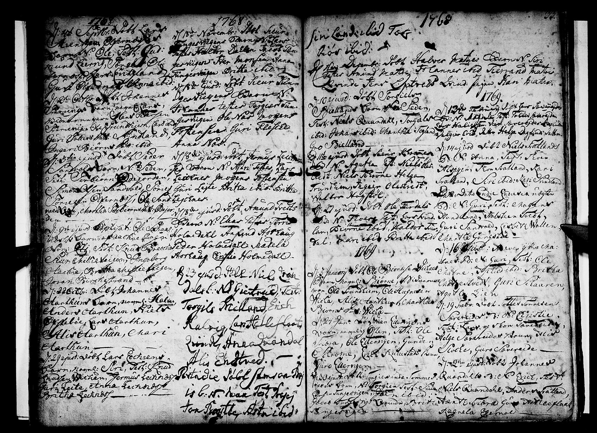 Skånevik sokneprestembete, SAB/A-77801/H/Haa: Parish register (official) no. A 1, 1745-1789, p. 33