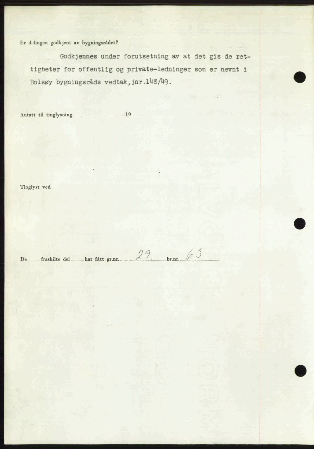 Romsdal sorenskriveri, AV/SAT-A-4149/1/2/2C: Mortgage book no. A32, 1950-1950, Diary no: : 284/1950