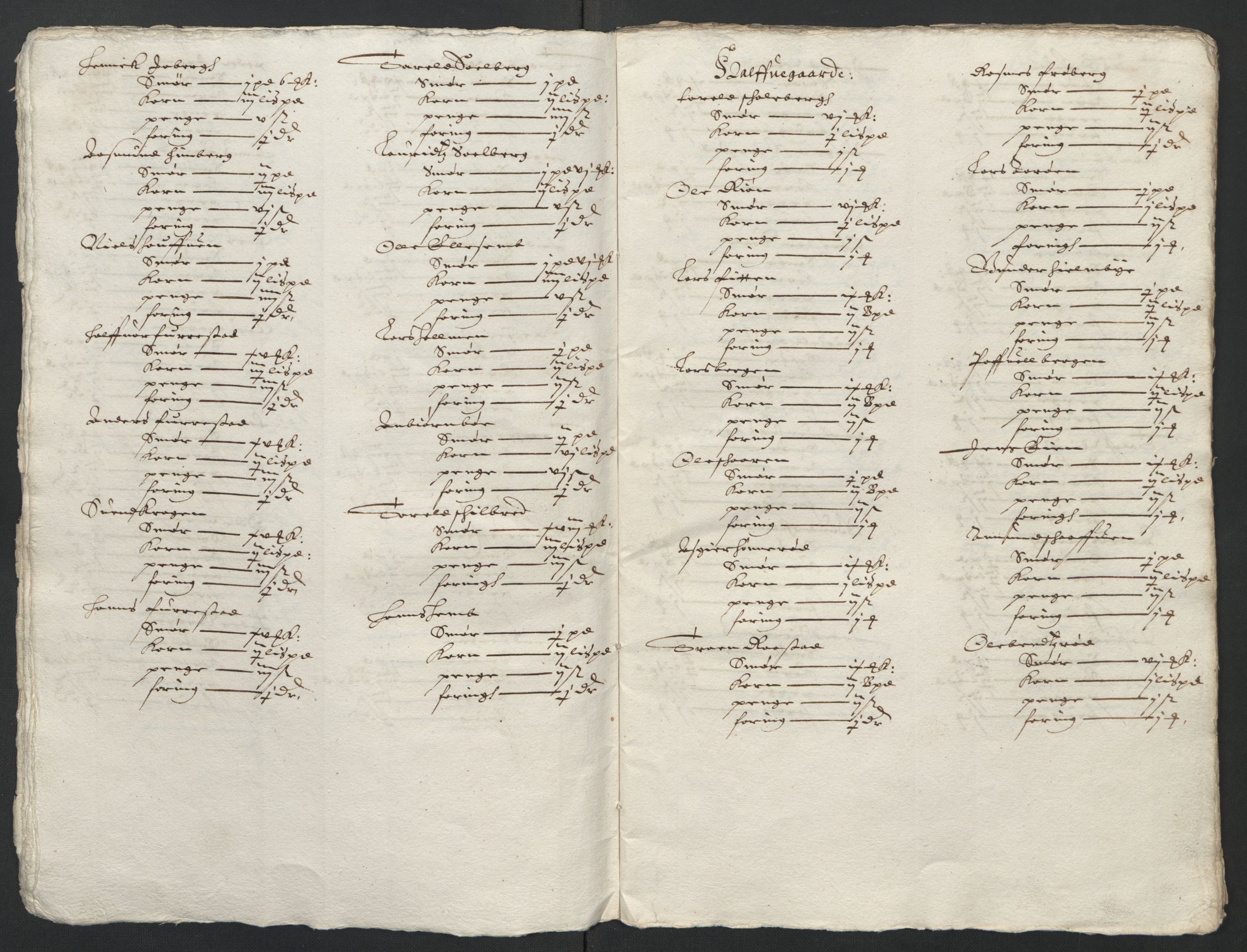 Rentekammeret inntil 1814, Reviderte regnskaper, Lensregnskaper, AV/RA-EA-5023/R/Rb/Rbl/L0008: Brunla len, 1641-1644