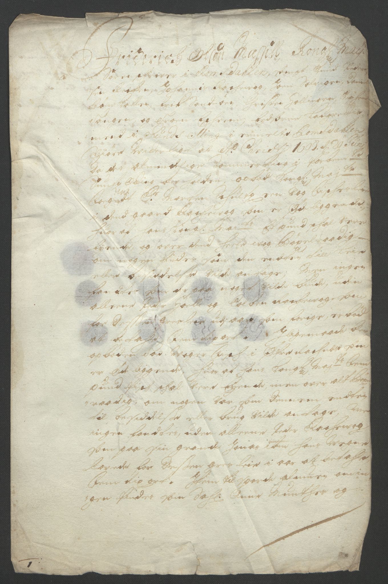 Rentekammeret inntil 1814, Reviderte regnskaper, Fogderegnskap, RA/EA-4092/R55/L3651: Fogderegnskap Romsdal, 1693-1694, p. 158