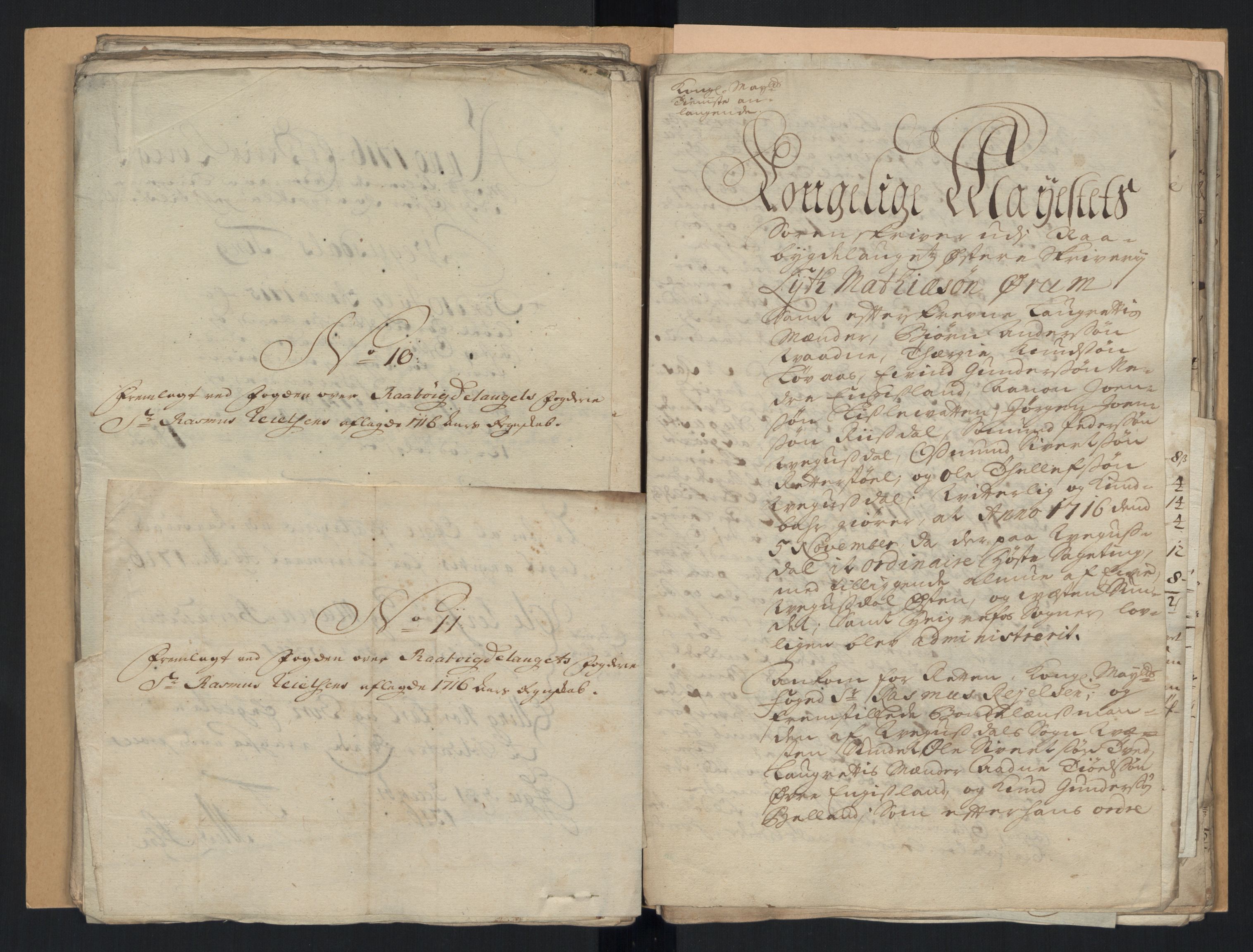 Rentekammeret inntil 1814, Reviderte regnskaper, Fogderegnskap, AV/RA-EA-4092/R40/L2452: Fogderegnskap Råbyggelag, 1716-1717, p. 104