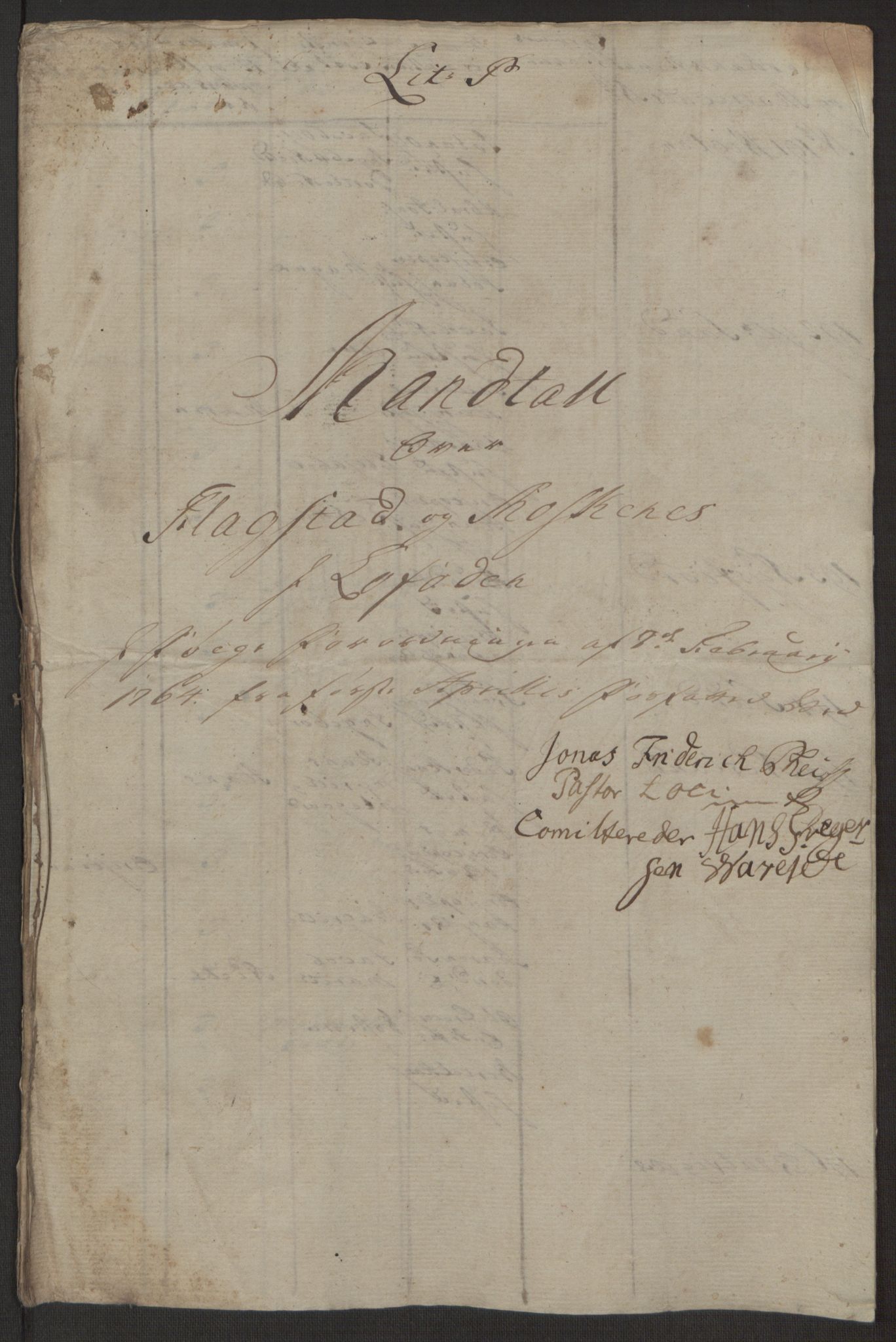 Rentekammeret inntil 1814, Realistisk ordnet avdeling, RA/EA-4070/Ol/L0022a/0002: [Gg 10]: Ekstraskatten, 23.09.1762. Nordlands amt / Vesterålen, Andenes og Lofoten, 1763-1769, p. 311