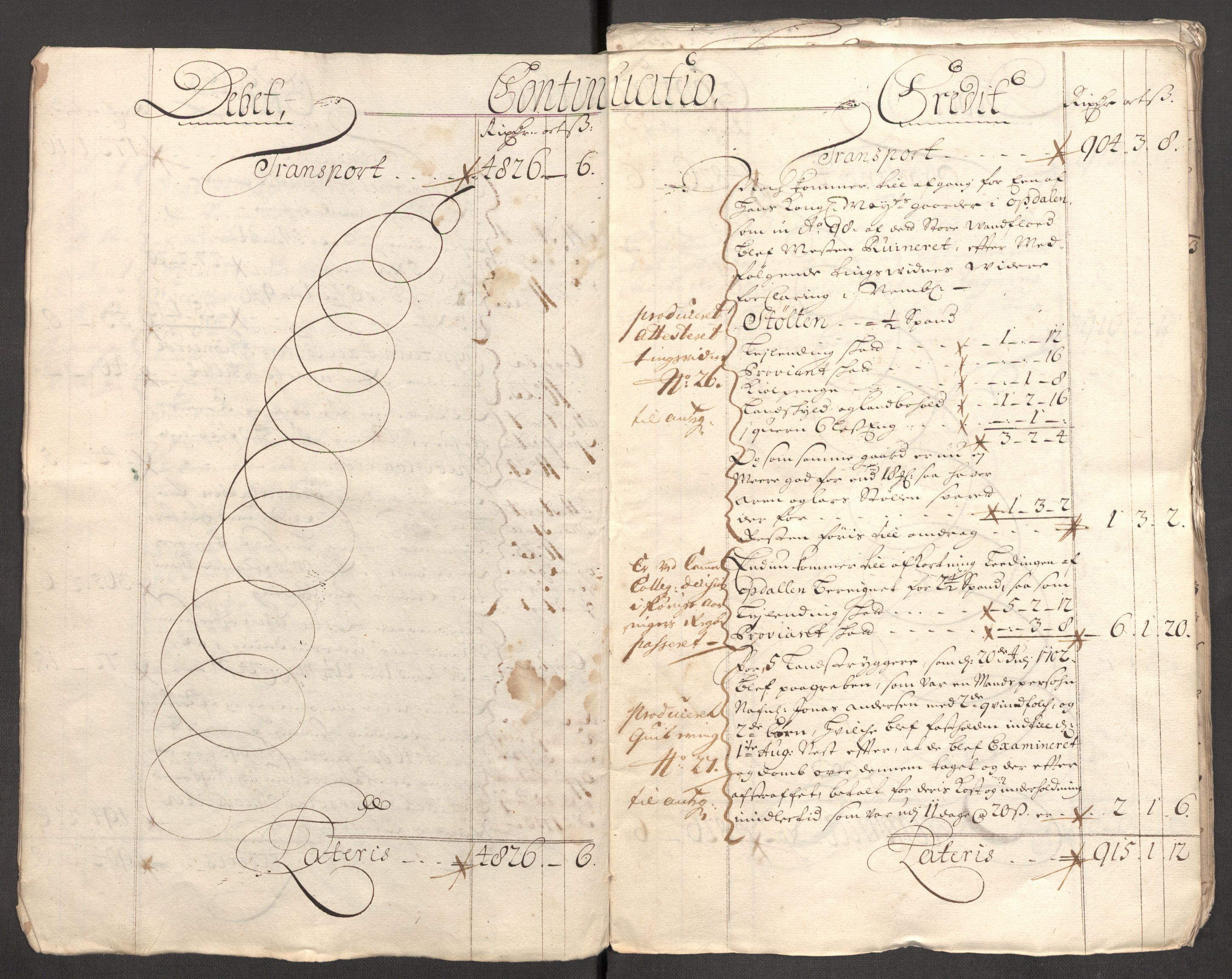 Rentekammeret inntil 1814, Reviderte regnskaper, Fogderegnskap, RA/EA-4092/R60/L3952: Fogderegnskap Orkdal og Gauldal, 1702, p. 7