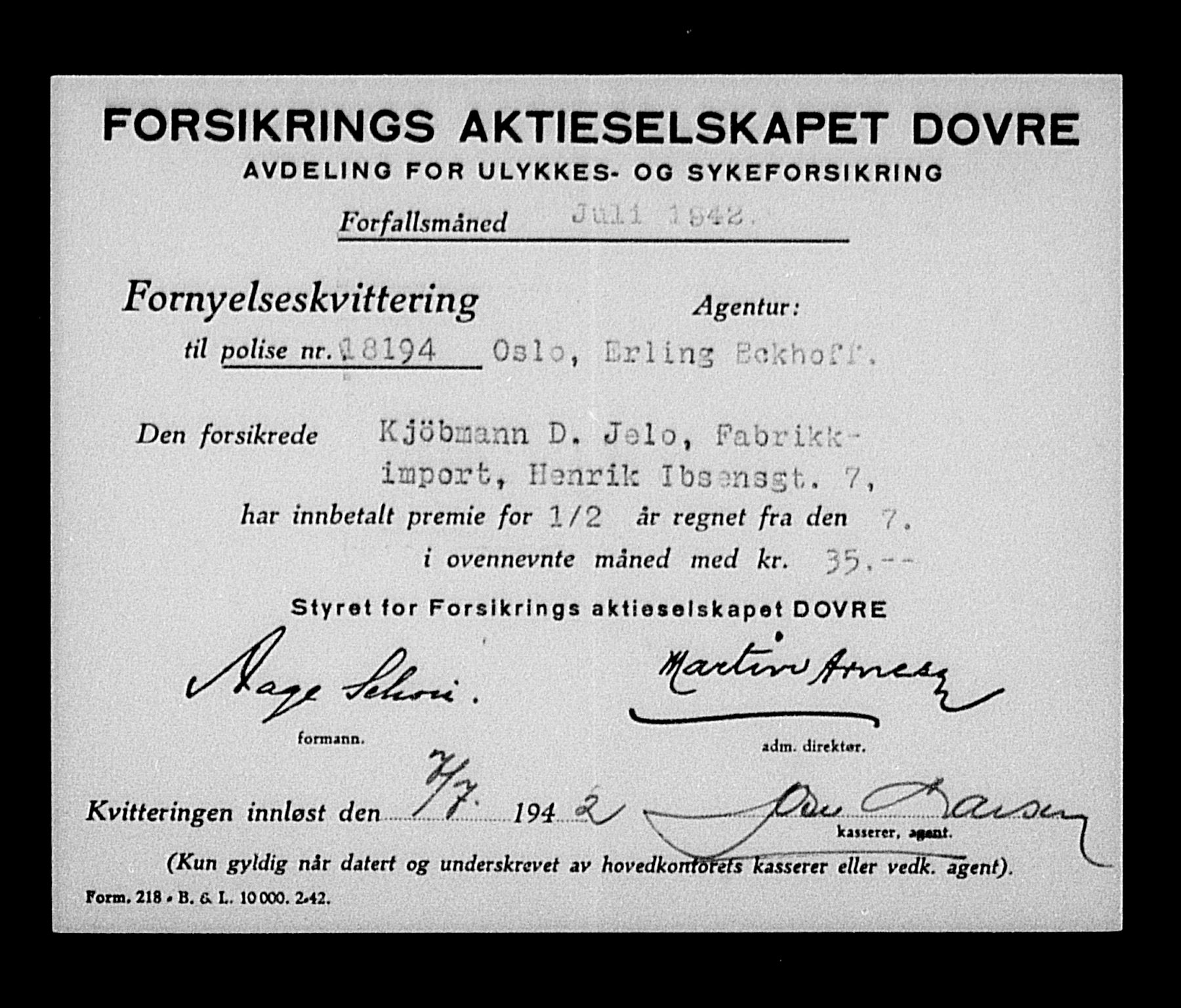 Justisdepartementet, Tilbakeføringskontoret for inndratte formuer, AV/RA-S-1564/H/Hc/Hcc/L0947: --, 1945-1947, p. 434