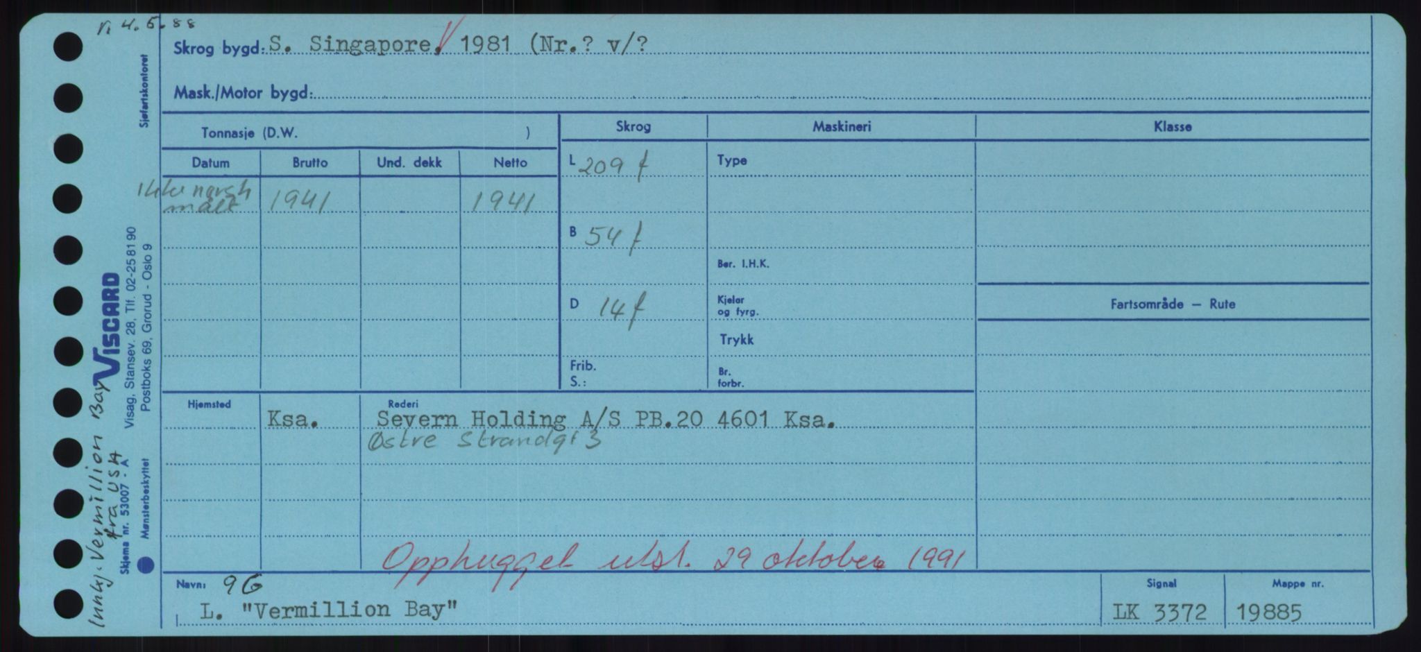 Sjøfartsdirektoratet med forløpere, Skipsmålingen, AV/RA-S-1627/H/Hd/L0040: Fartøy, U-Ve, p. 523