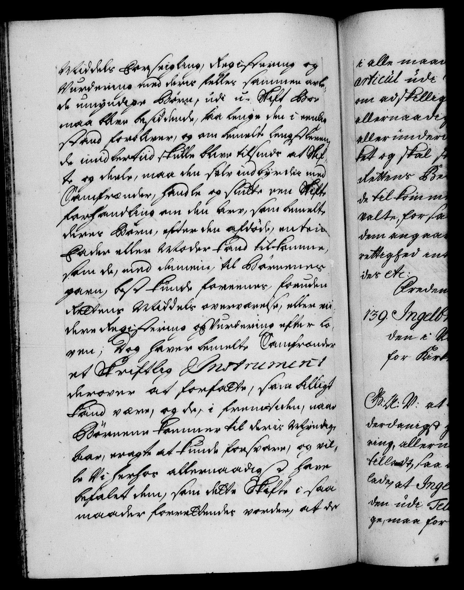 Danske Kanselli 1572-1799, RA/EA-3023/F/Fc/Fca/Fcaa/L0026: Norske registre, 1729-1730, p. 413b