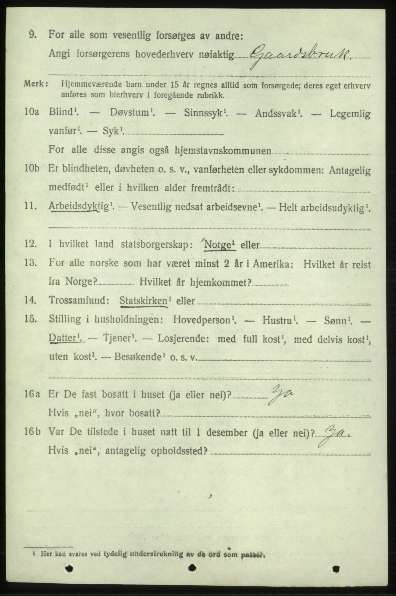 SAB, 1920 census for Skånevik, 1920, p. 5502