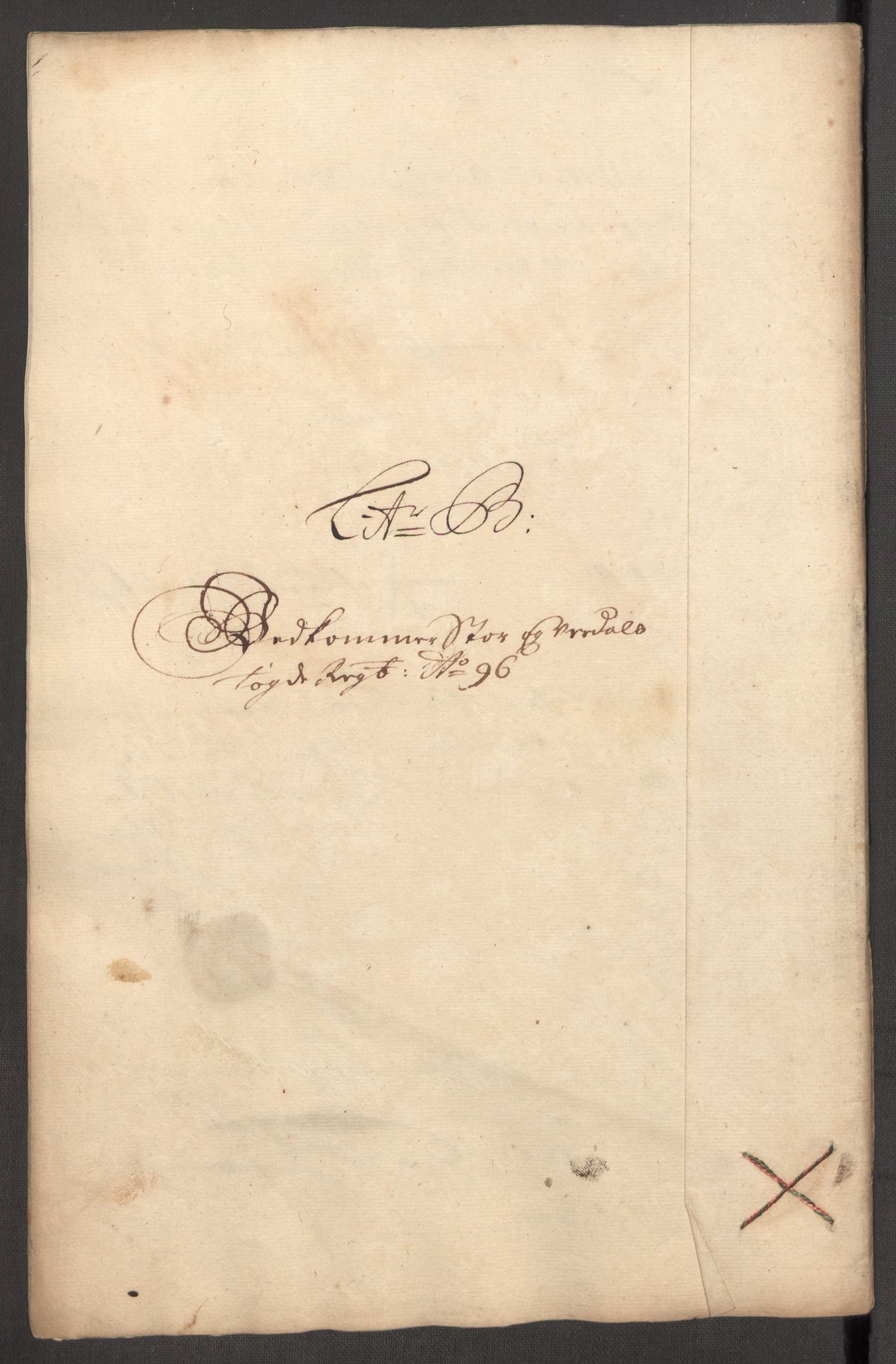 Rentekammeret inntil 1814, Reviderte regnskaper, Fogderegnskap, RA/EA-4092/R62/L4188: Fogderegnskap Stjørdal og Verdal, 1696, p. 60