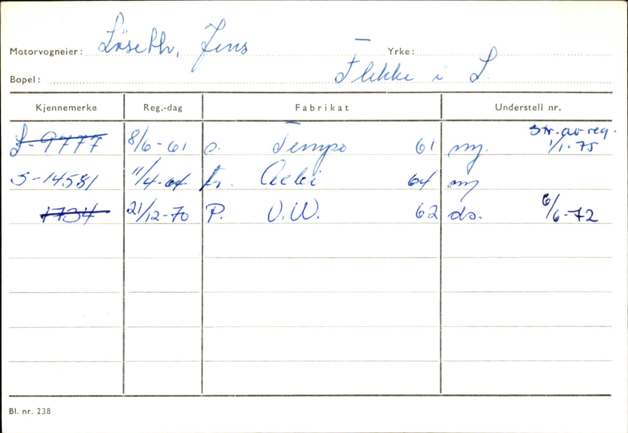 Statens vegvesen, Sogn og Fjordane vegkontor, AV/SAB-A-5301/4/F/L0125: Eigarregister Sogndal V-Å. Aurland A-Å. Fjaler A-N, 1945-1975, p. 2524