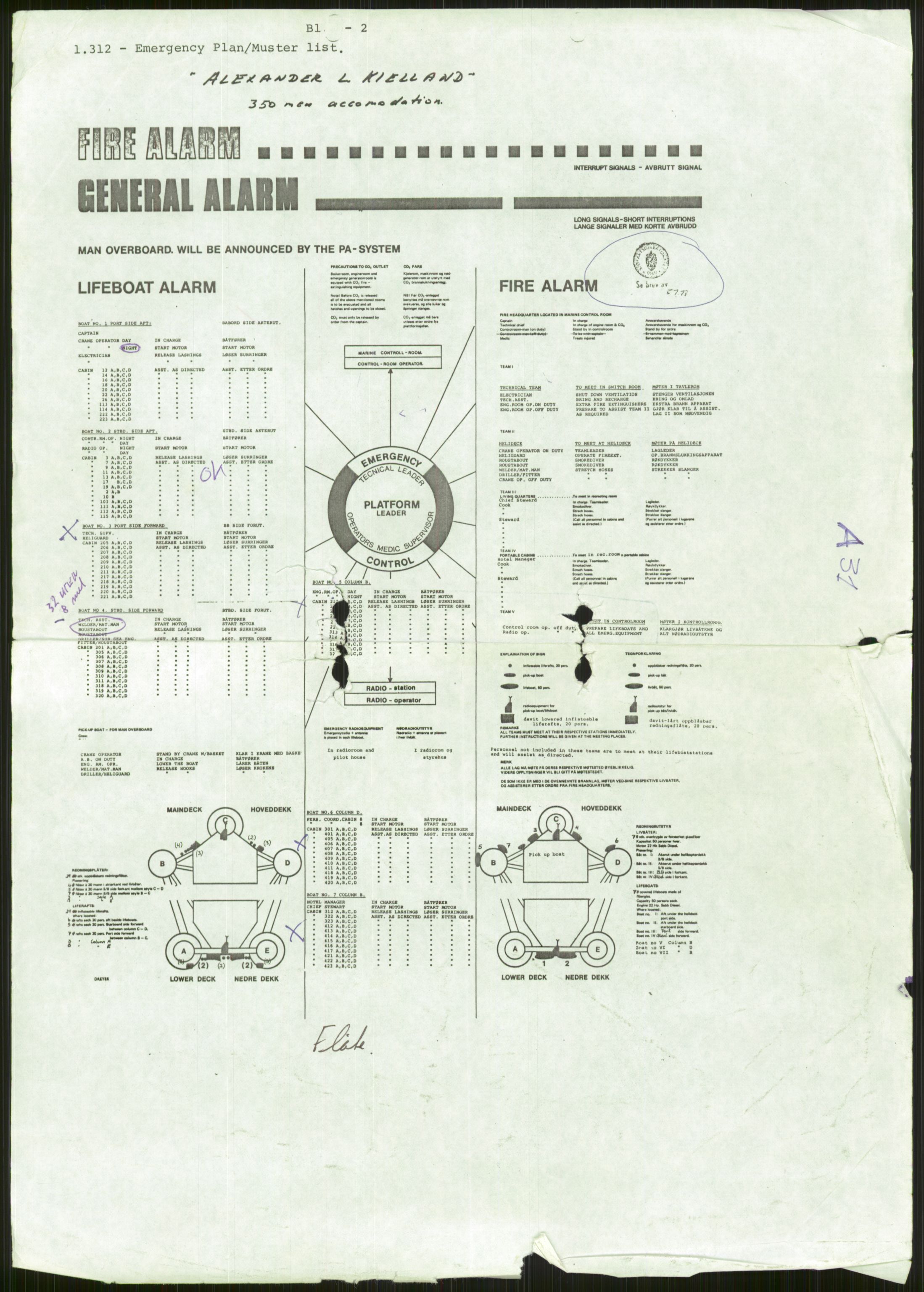Justisdepartementet, Granskningskommisjonen ved Alexander Kielland-ulykken 27.3.1980, AV/RA-S-1165/D/L0006: A Alexander L. Kielland (Doku.liste + A3-A6, A11-A13, A18-A20-A21, A23, A31 av 31)/Dykkerjournaler, 1980-1981, p. 652