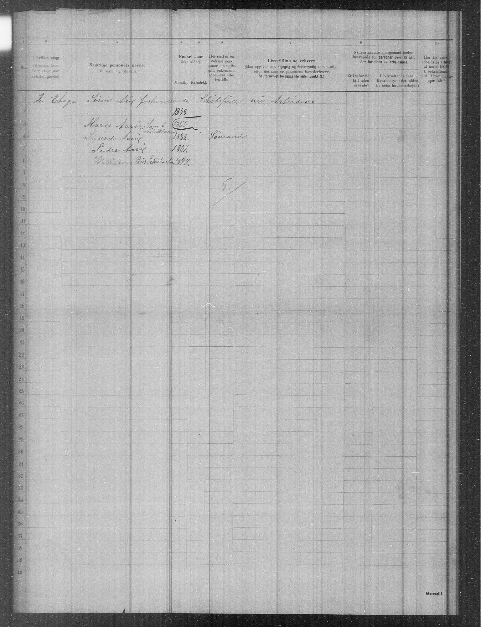 OBA, Municipal Census 1902 for Kristiania, 1902, p. 10557