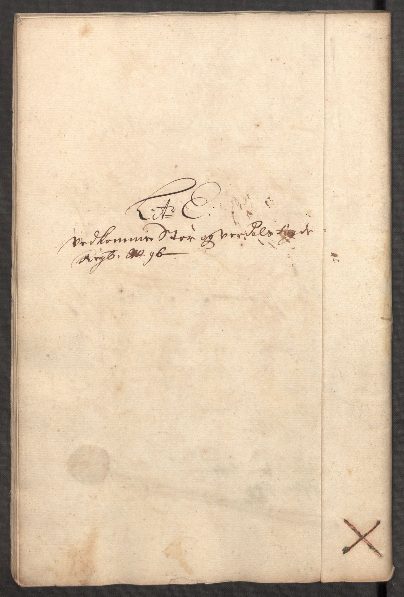 Rentekammeret inntil 1814, Reviderte regnskaper, Fogderegnskap, RA/EA-4092/R62/L4188: Fogderegnskap Stjørdal og Verdal, 1696, p. 98