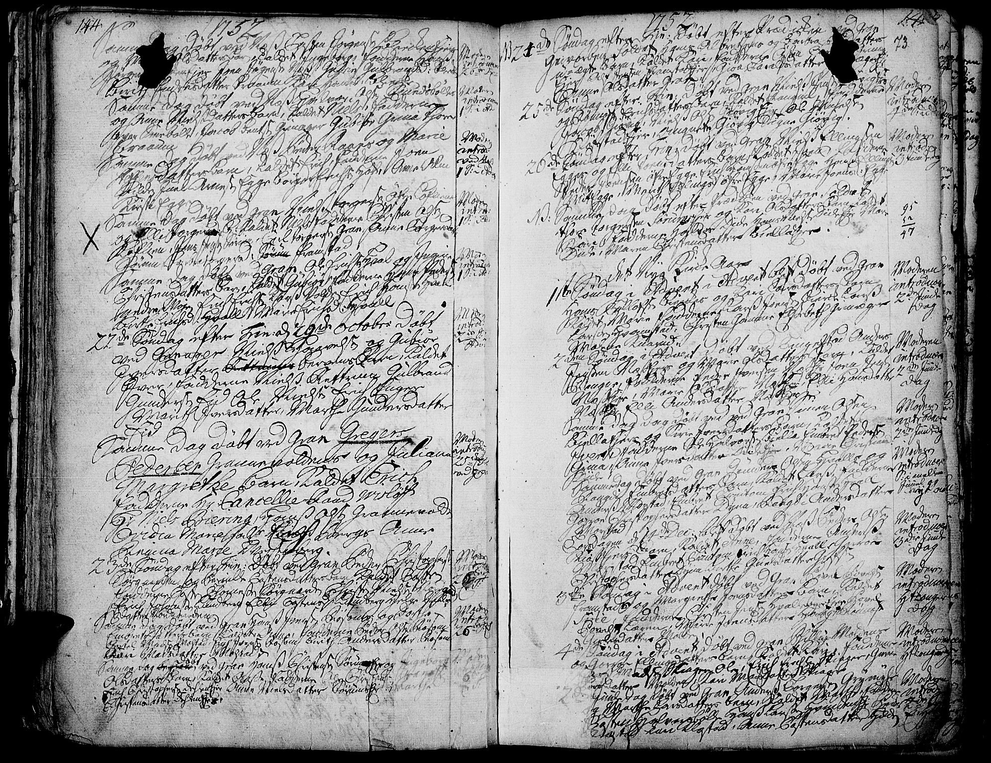 Gran prestekontor, AV/SAH-PREST-112/H/Ha/Haa/L0003: Parish register (official) no. 3, 1745-1758, p. 73