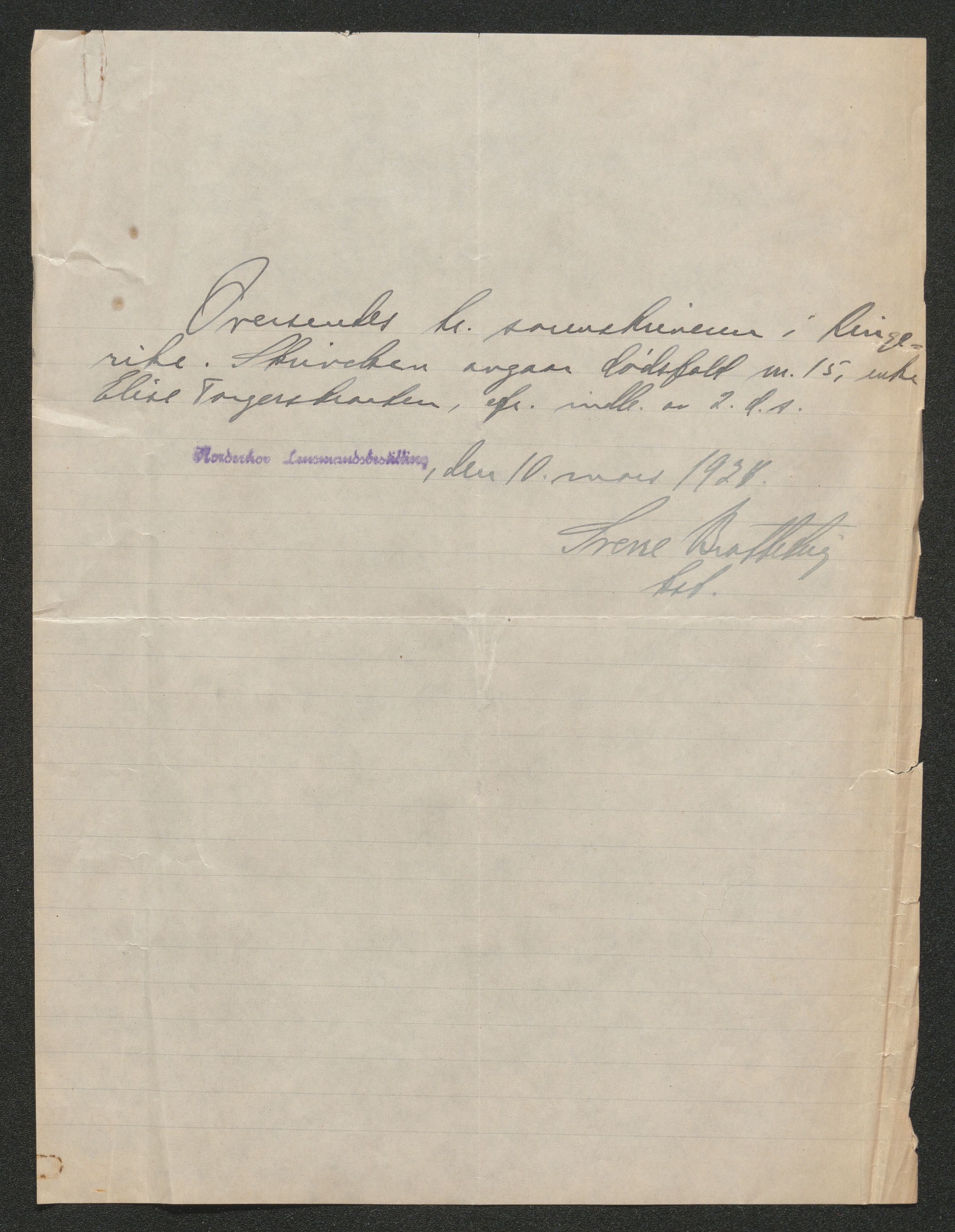 Ringerike sorenskriveri, AV/SAKO-A-105/H/Ha/Hab/L0013: Dødsfallslister Norderhov, 1924-1930